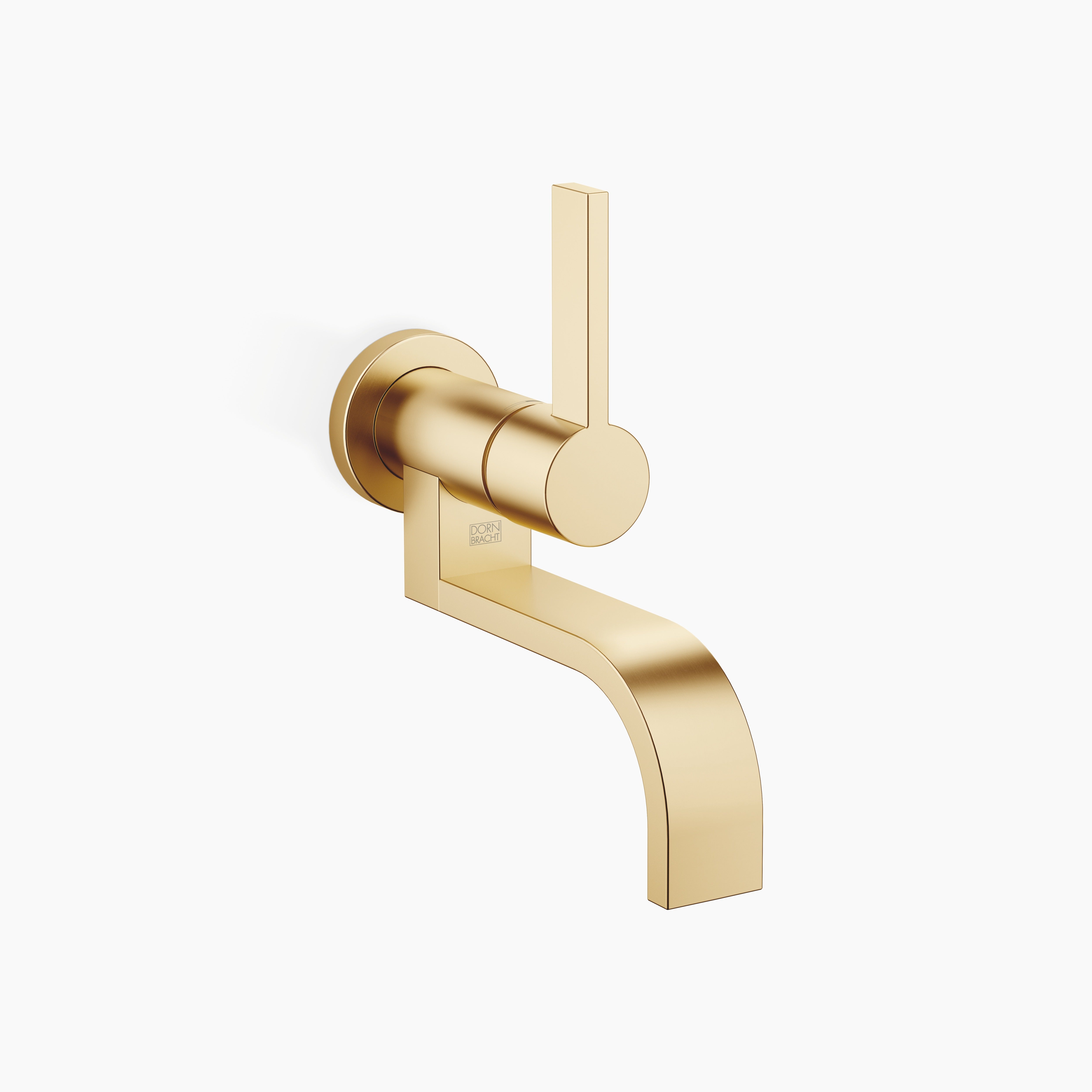 Mem Wall Mounted Single Lever Basin Mixer Without Pop Up Waste Chrome