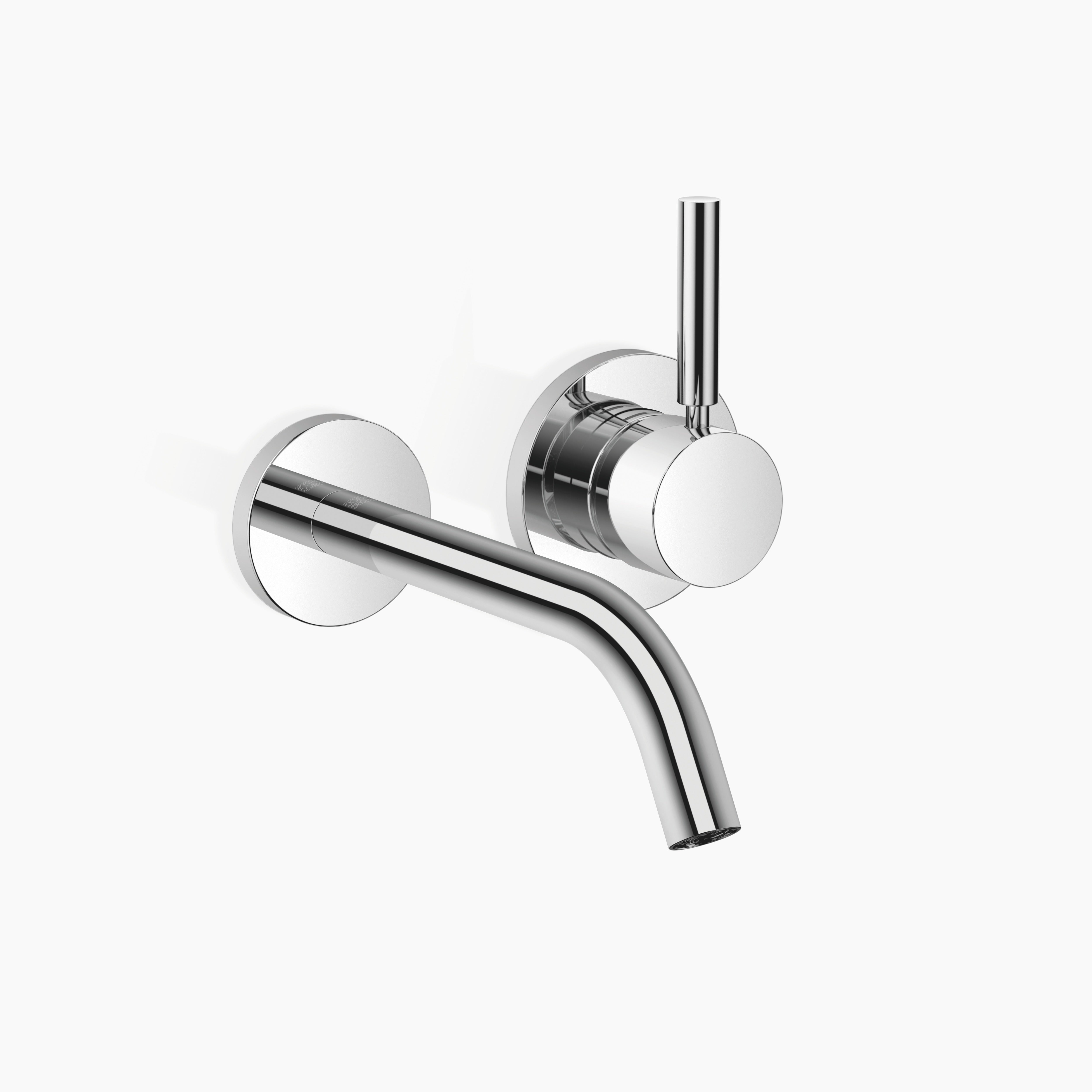 Meta Wall Mounted Single Lever Basin Mixer Without Pop Up Waste Chrome II