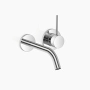 Meta Meta Slim Wall Mounted Single Lever Basin Mixer Without Pop Up Waste Chrome