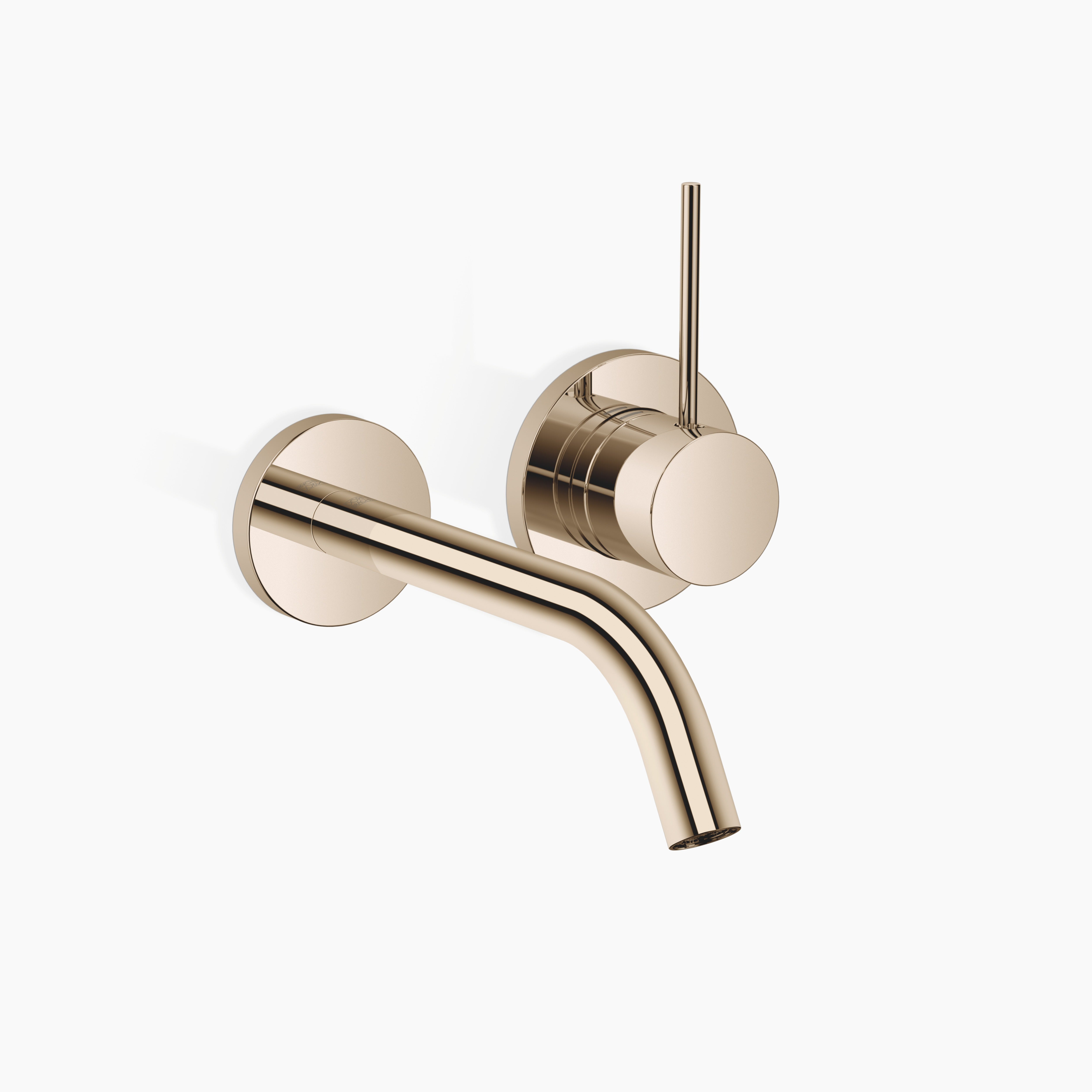 Meta Meta Slim Wall Mounted Single Lever Basin Mixer Without Pop Up Waste Chrome
