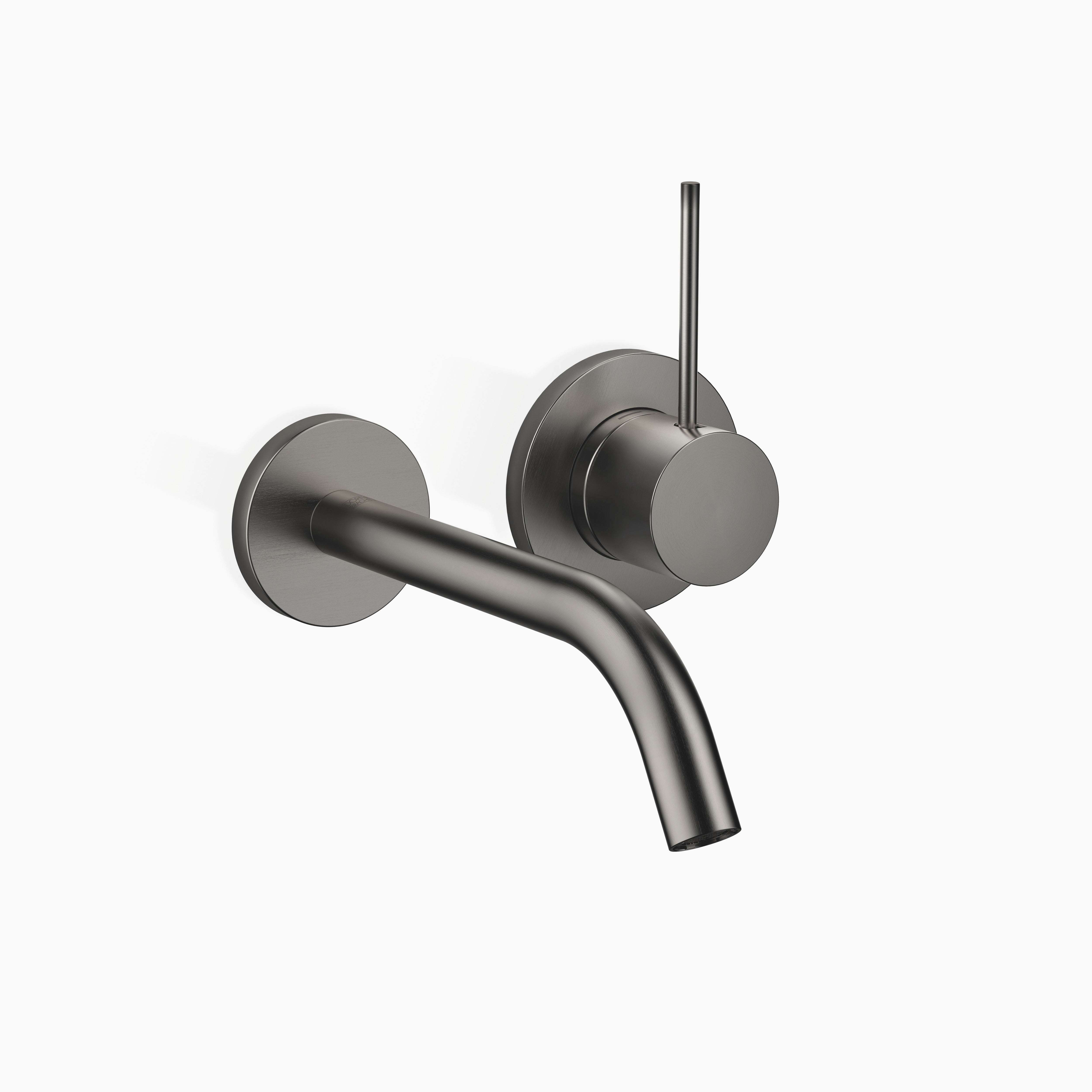 Meta Meta Slim Wall Mounted Single Lever Basin Mixer Without Pop Up Waste Chrome