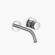 Meta Meta Pure Wall Mounted Single Lever Basin Mixer Without Pop Up Waste Chrome