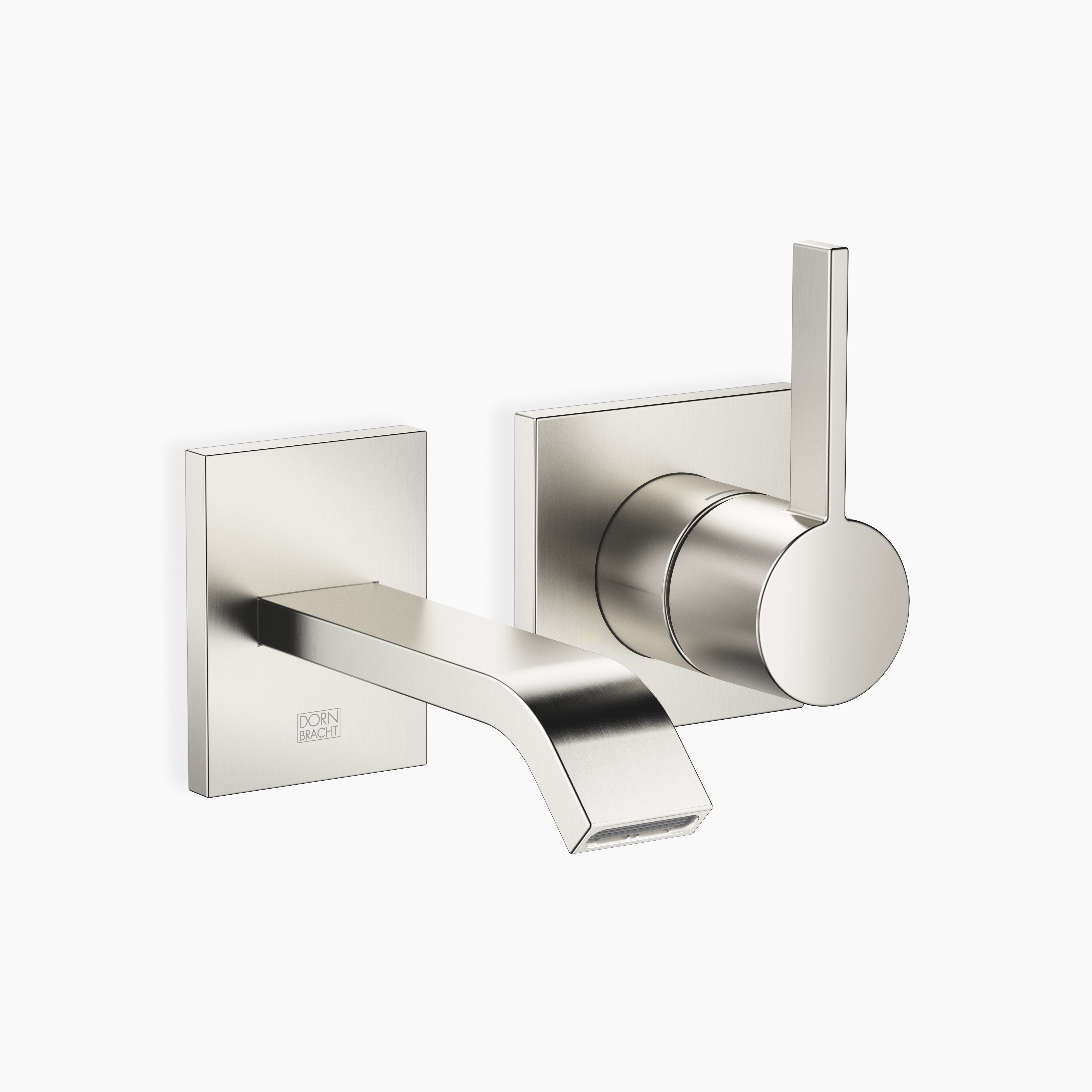 Imo Wall Mounted Single Lever Basin Mixer Without Pop Up Waste Chrome