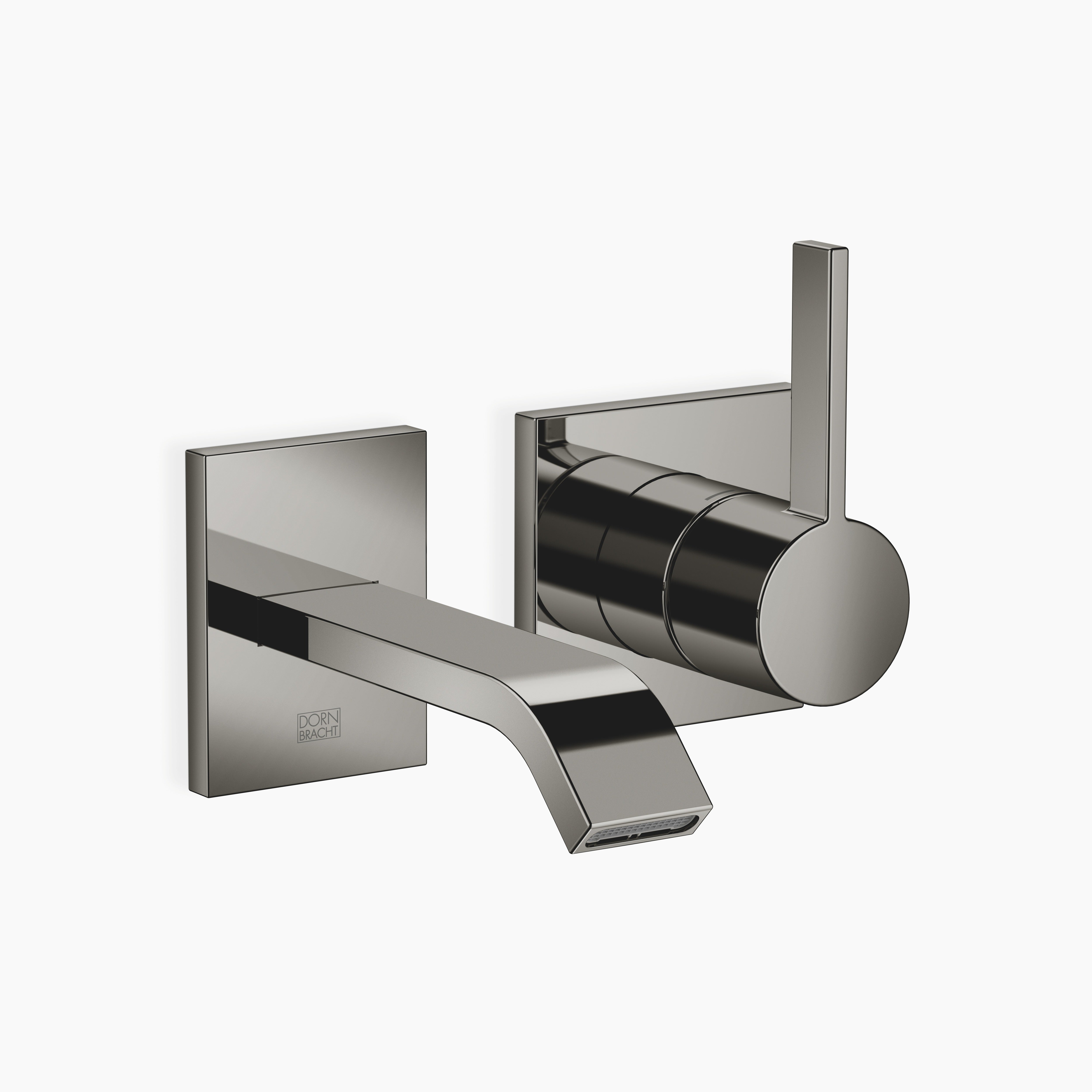 Imo Wall Mounted Single Lever Basin Mixer Without Pop Up Waste Chrome