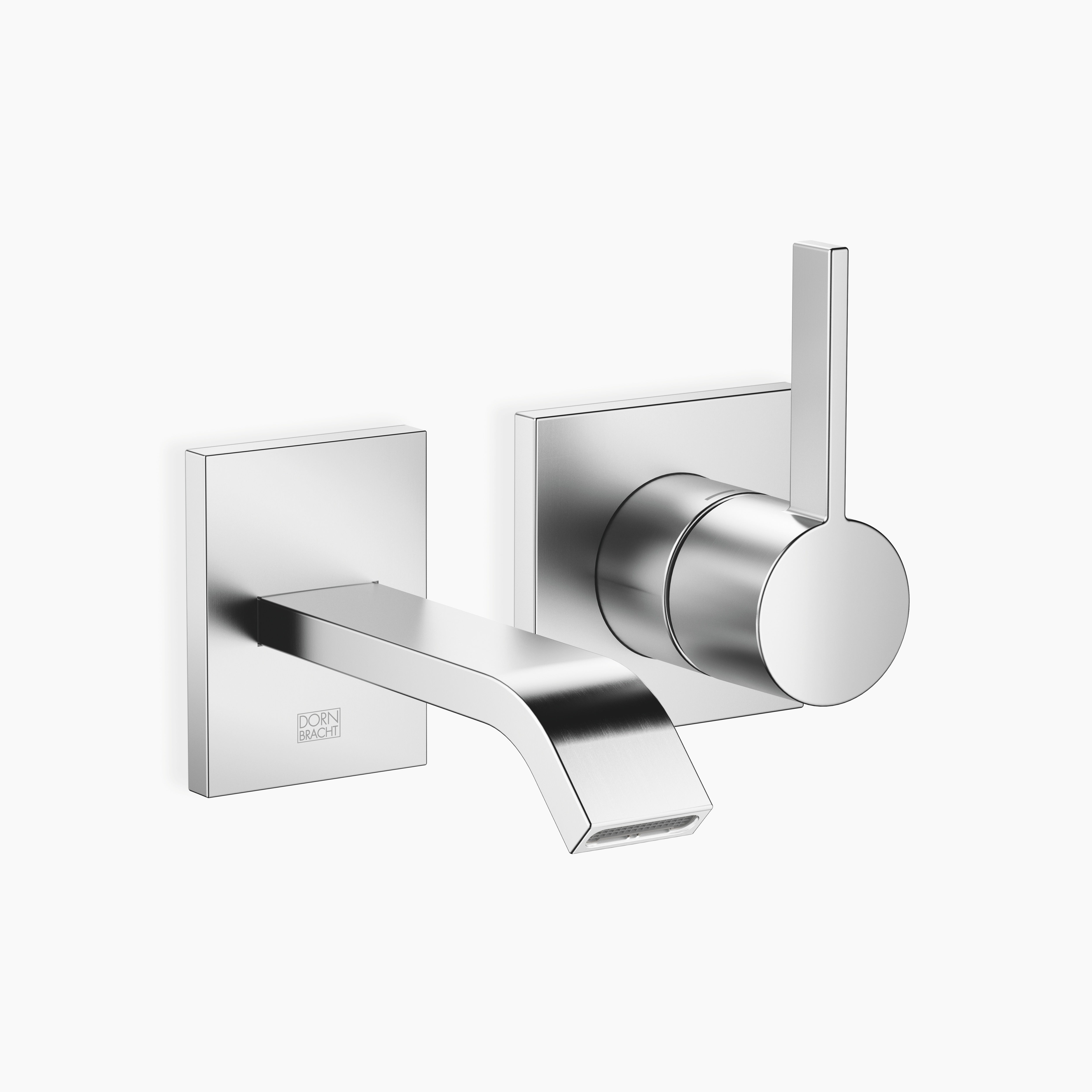 Imo Wall Mounted Single Lever Basin Mixer Without Pop Up Waste Chrome