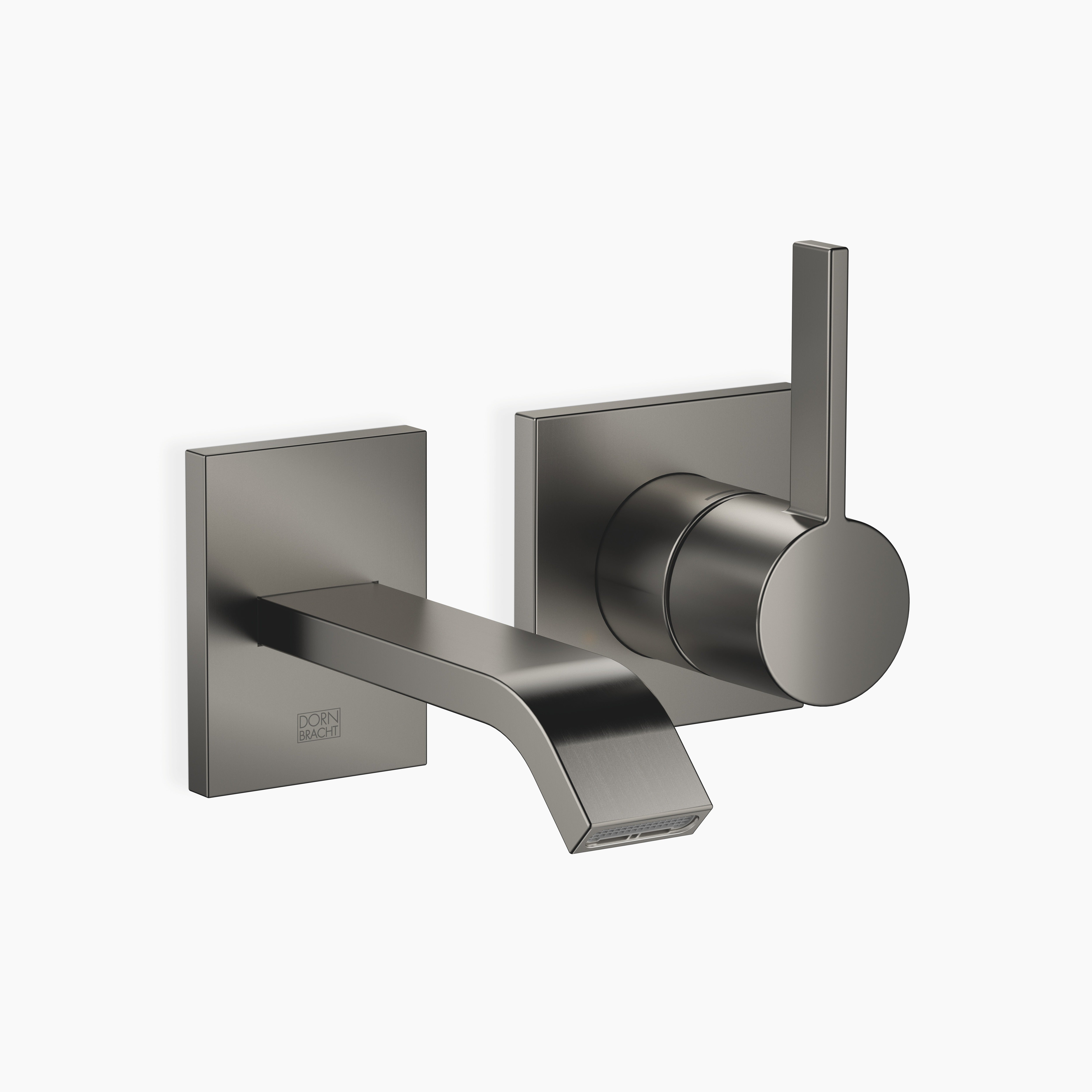 Imo Wall Mounted Single Lever Basin Mixer Without Pop Up Waste Chrome