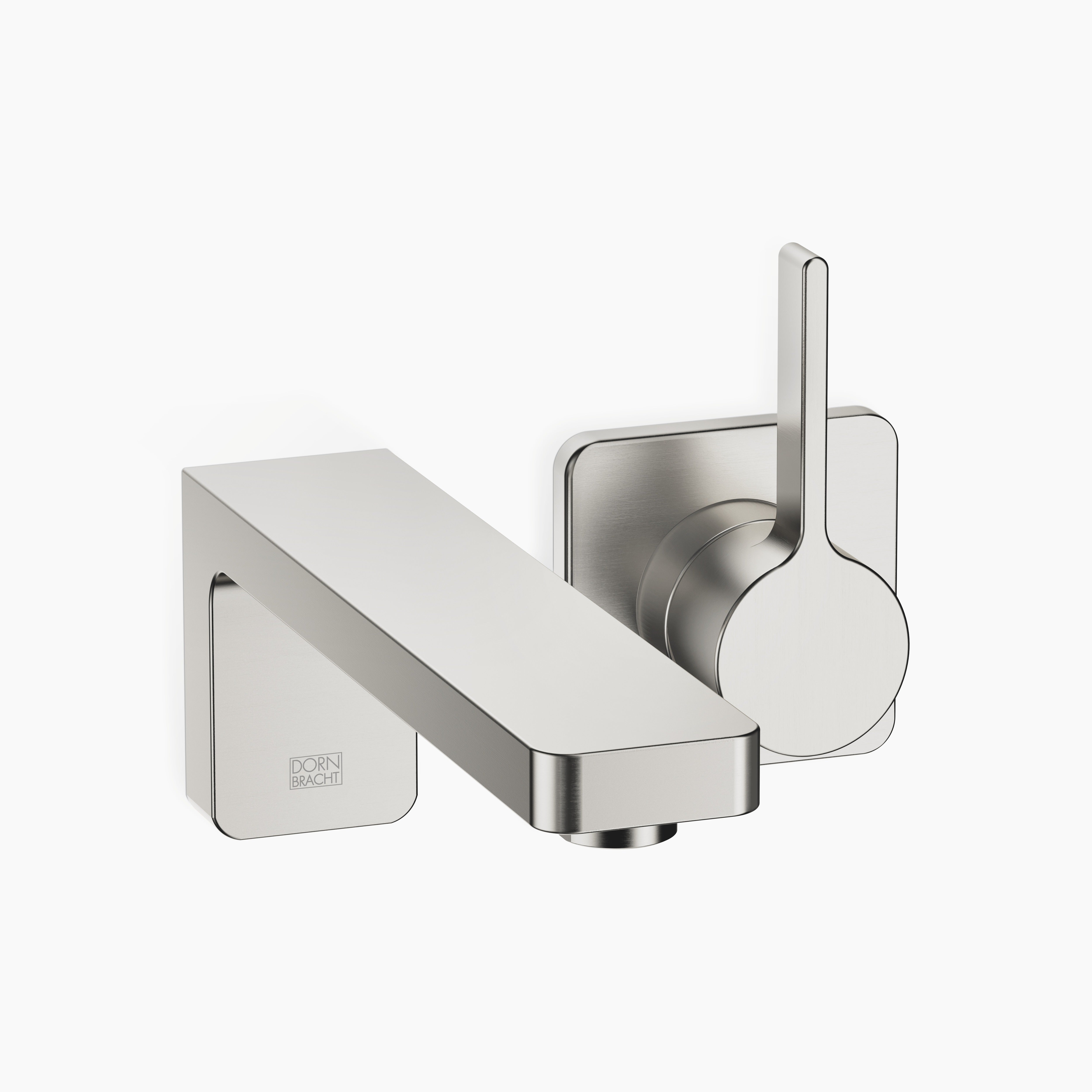 Lulu Wall Mounted Single Lever Basin Mixer Without Pop Up Waste Chrome