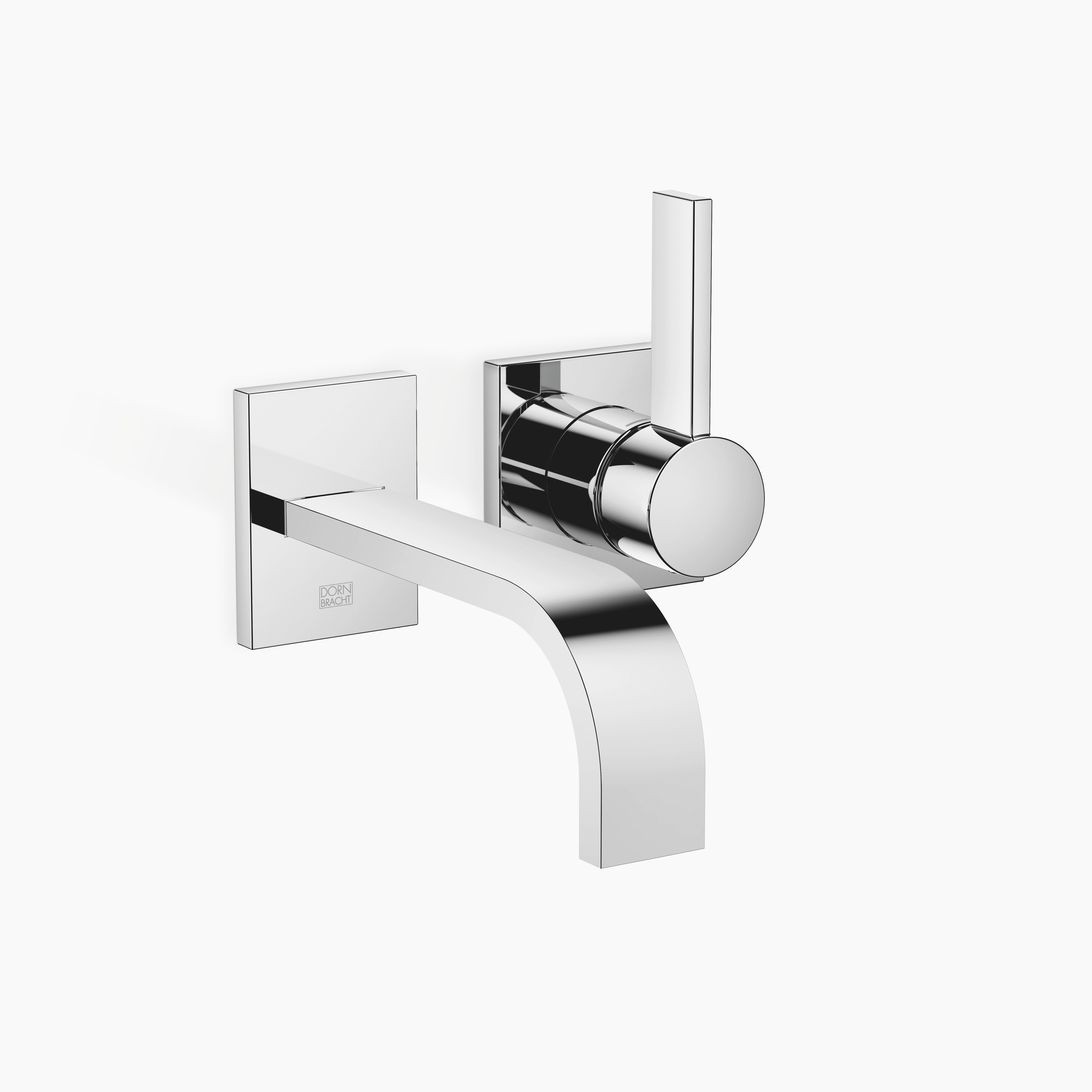 Mem Wall Mounted Single Lever Basin Mixer Without Pop Up Waste Chrome II