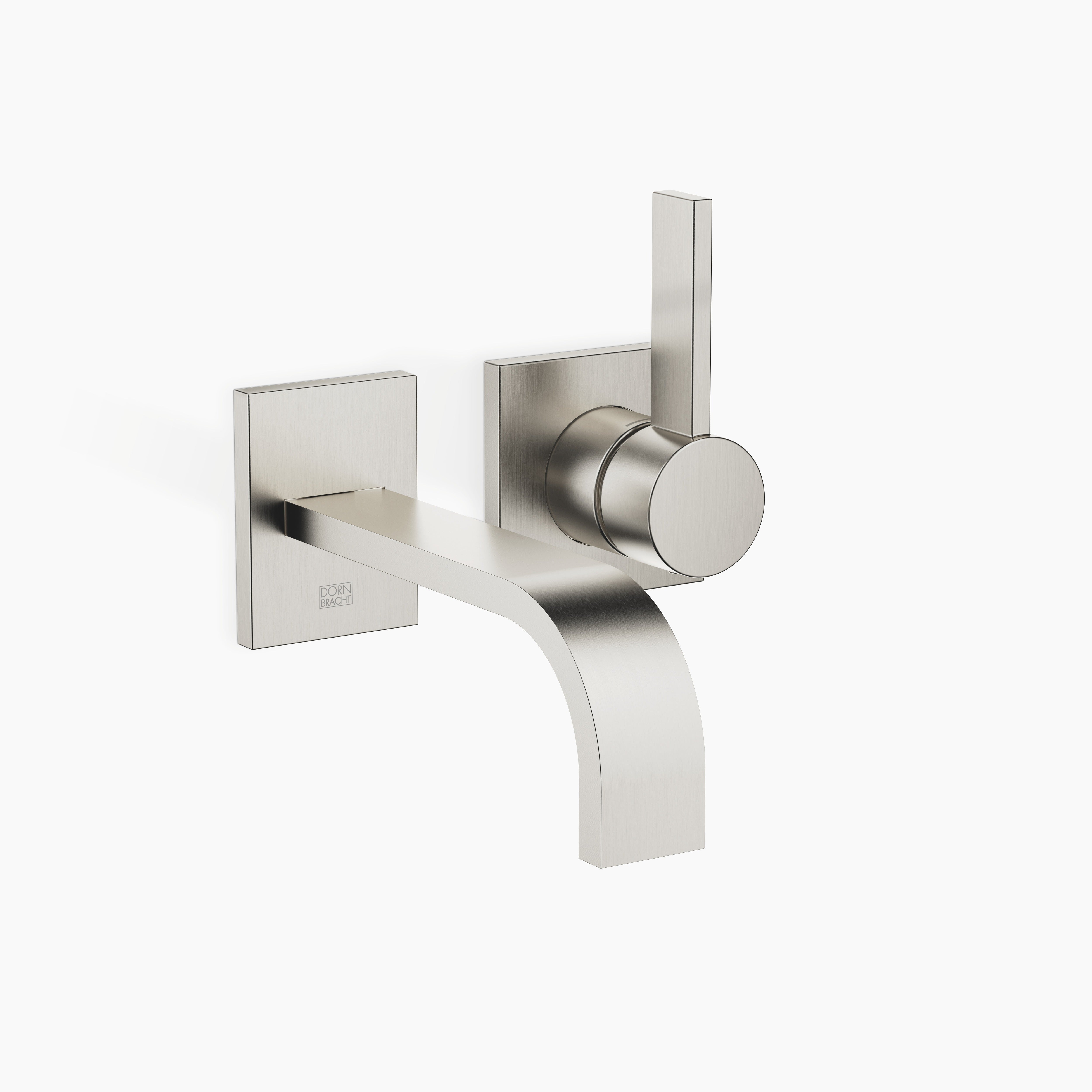 Mem Wall Mounted Single Lever Basin Mixer Without Pop Up Waste Chrome II
