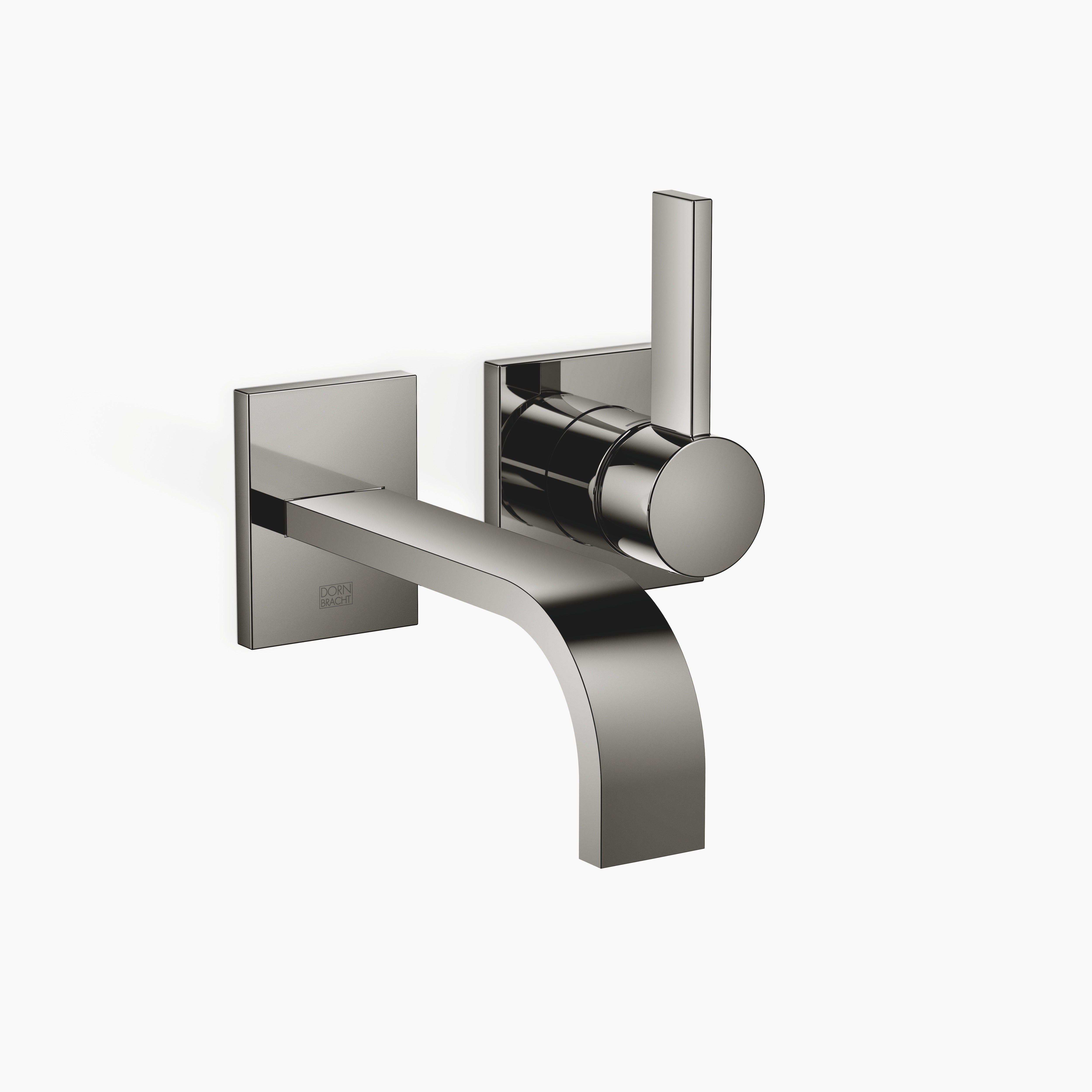 Mem Wall Mounted Single Lever Basin Mixer Without Pop Up Waste Chrome II