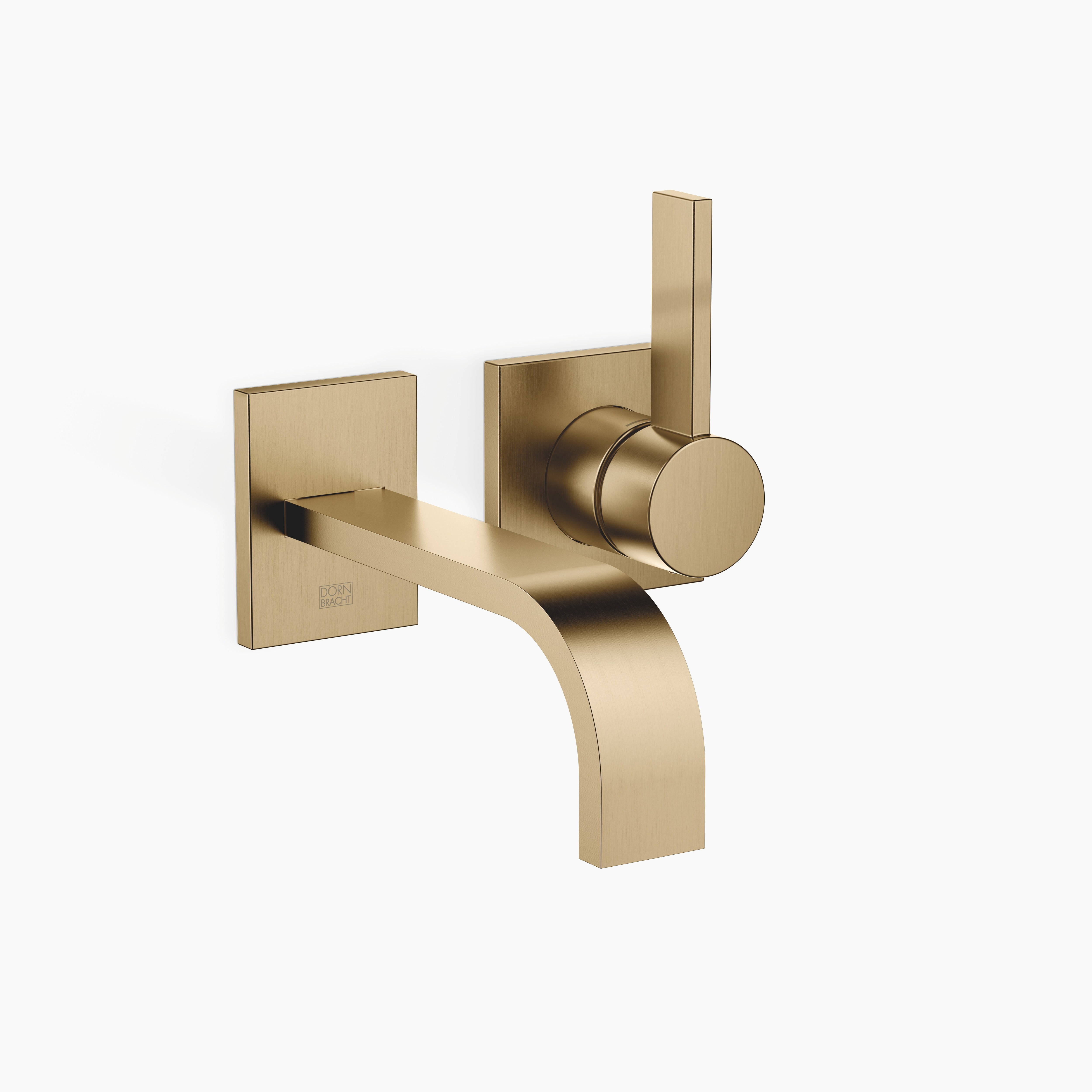 Mem Wall Mounted Single Lever Basin Mixer Without Pop Up Waste Chrome II