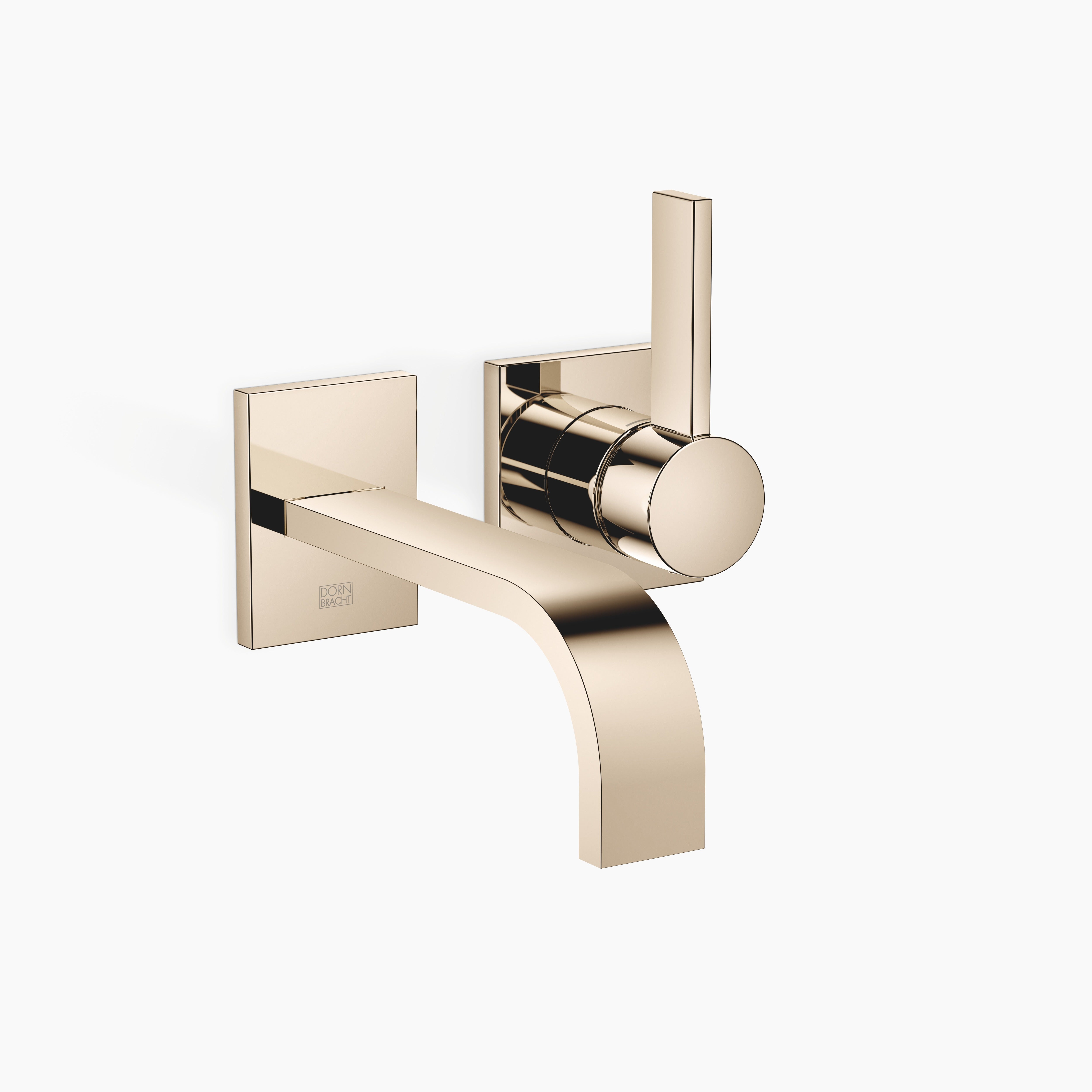 Mem Wall Mounted Single Lever Basin Mixer Without Pop Up Waste Chrome II