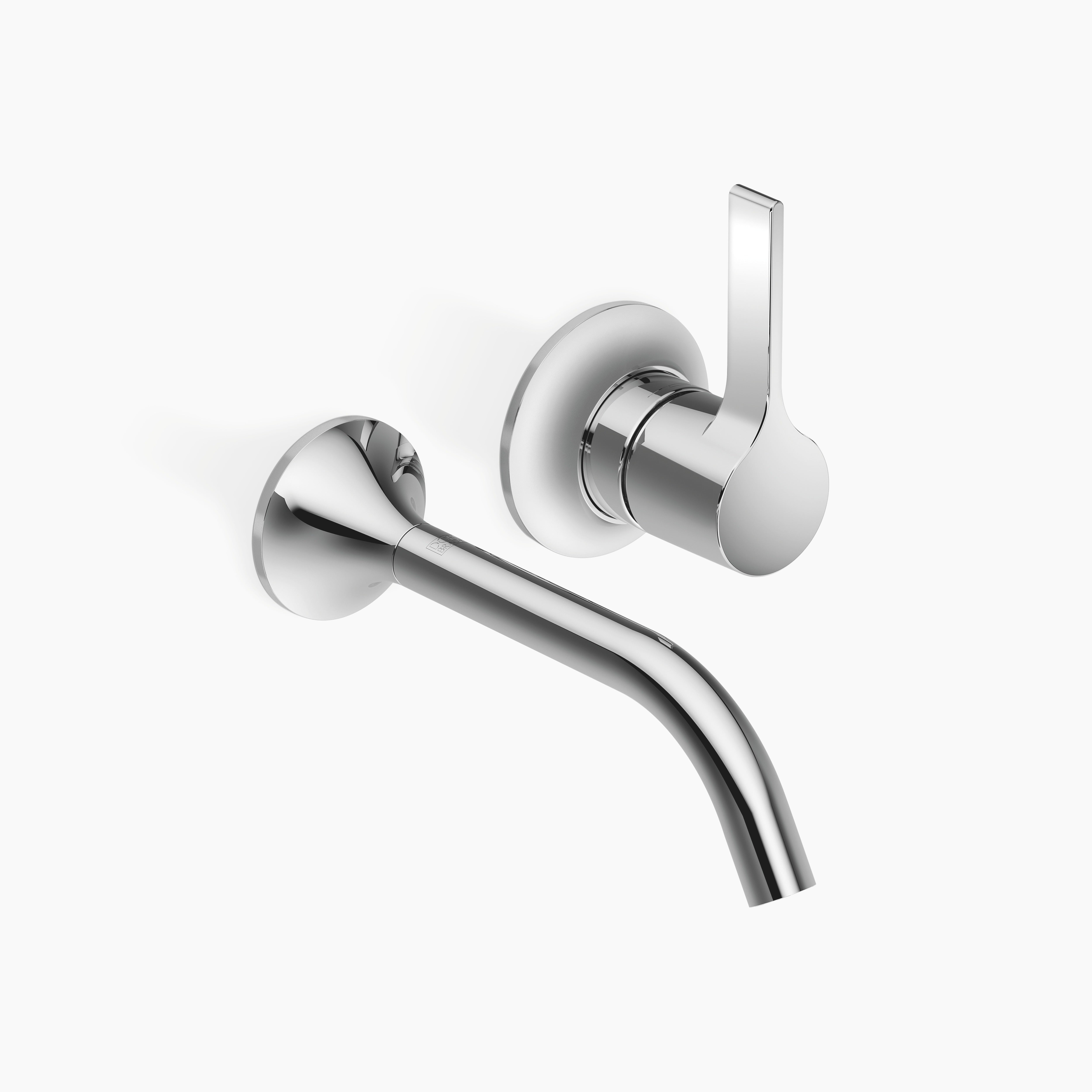 Vaia Wall Mounted Single Lever Basin Mixer Without Pop Up Waste Chrome