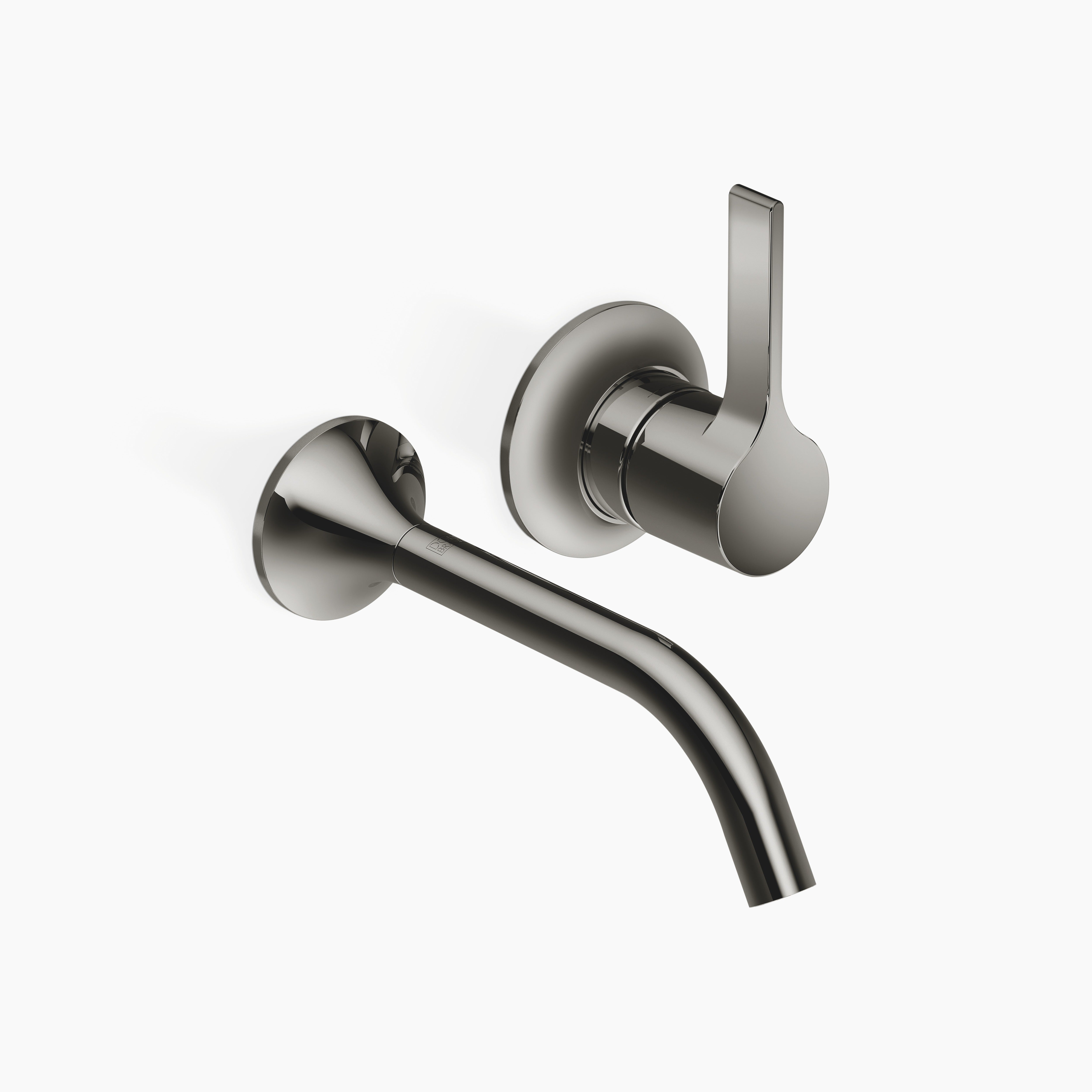 Vaia Wall Mounted Single Lever Basin Mixer Without Pop Up Waste Chrome