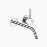 Meta Wall Mounted Single Lever Basin Mixer Without Pop Up Waste Chrome III