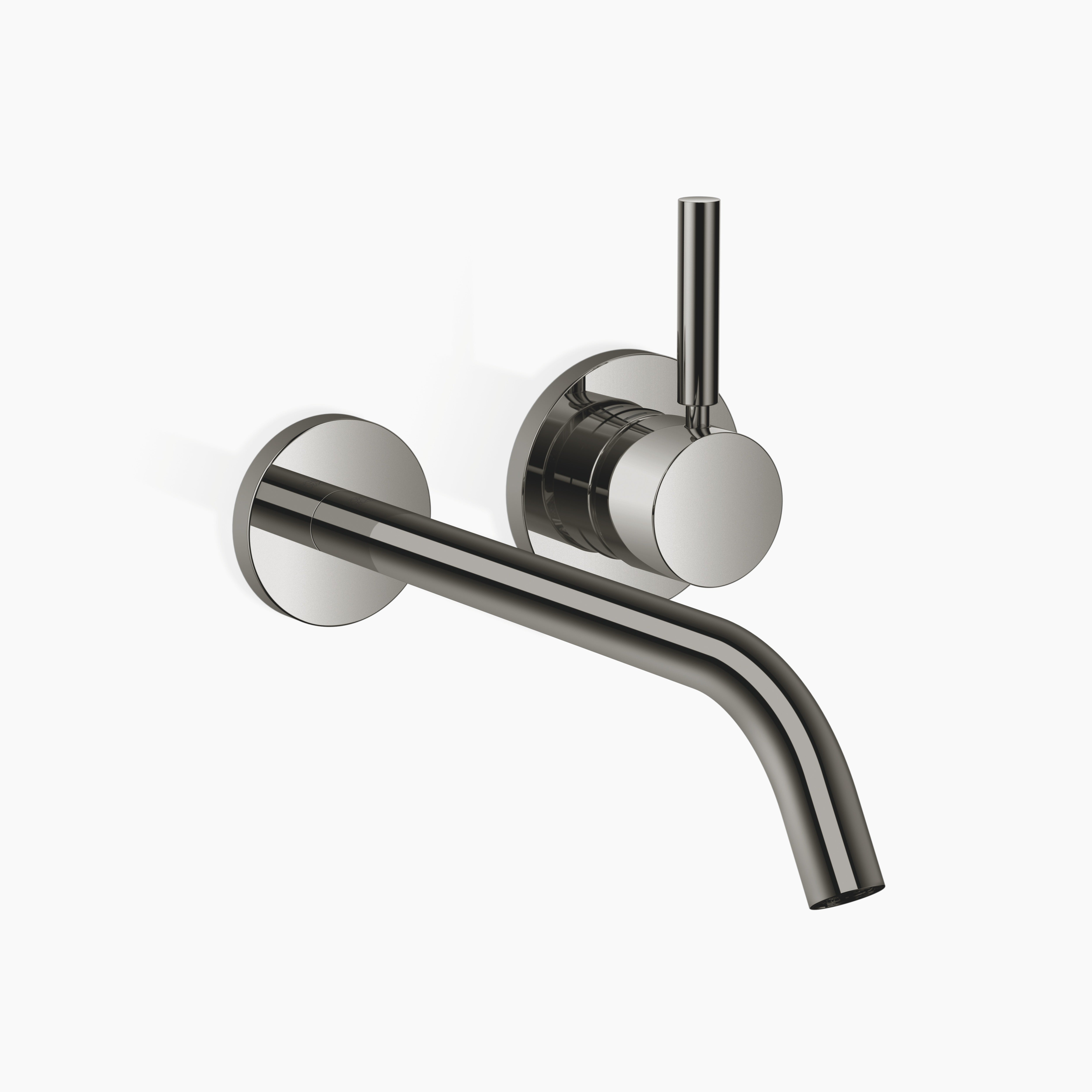 Meta Wall Mounted Single Lever Basin Mixer Without Pop Up Waste Chrome III