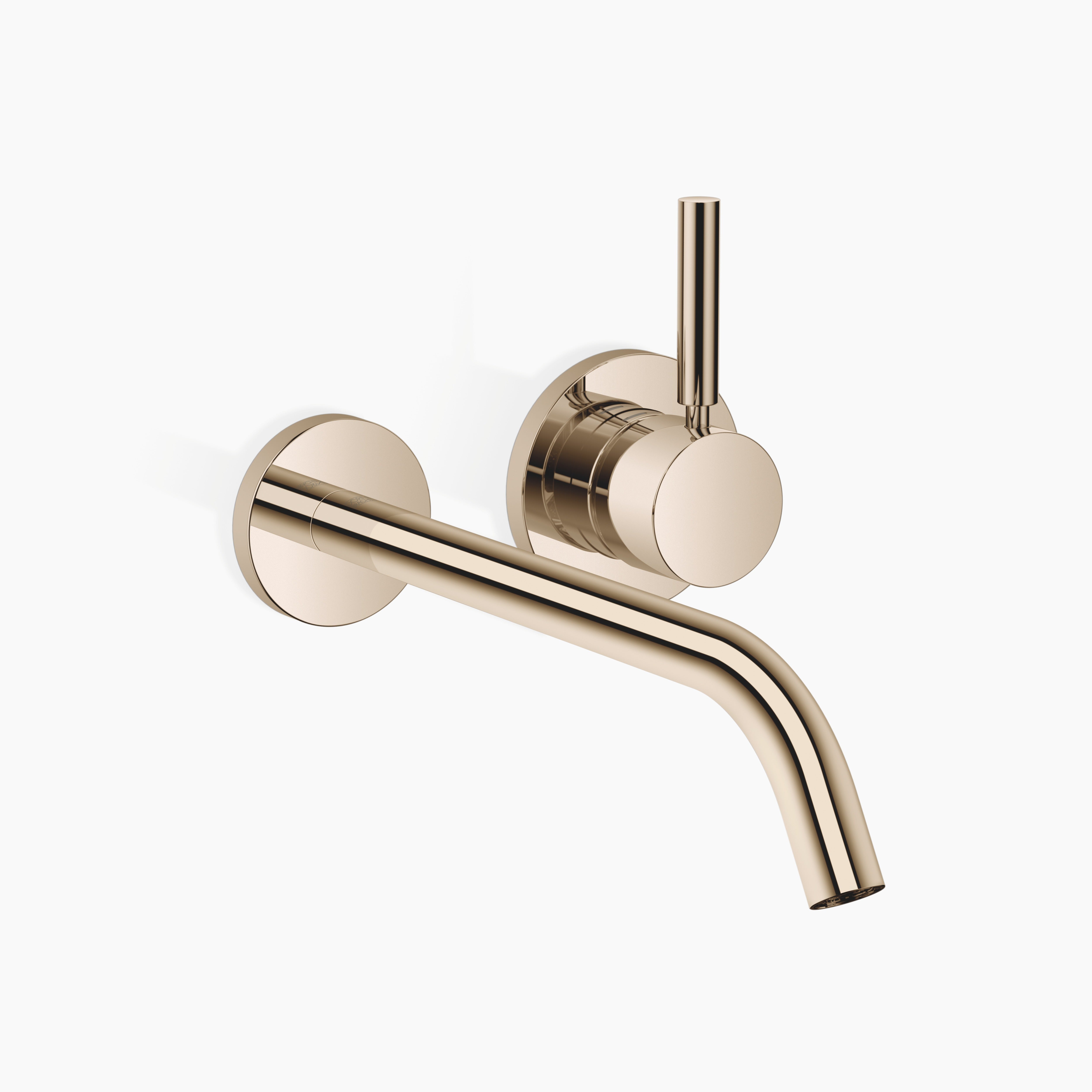 Meta Wall Mounted Single Lever Basin Mixer Without Pop Up Waste Chrome III