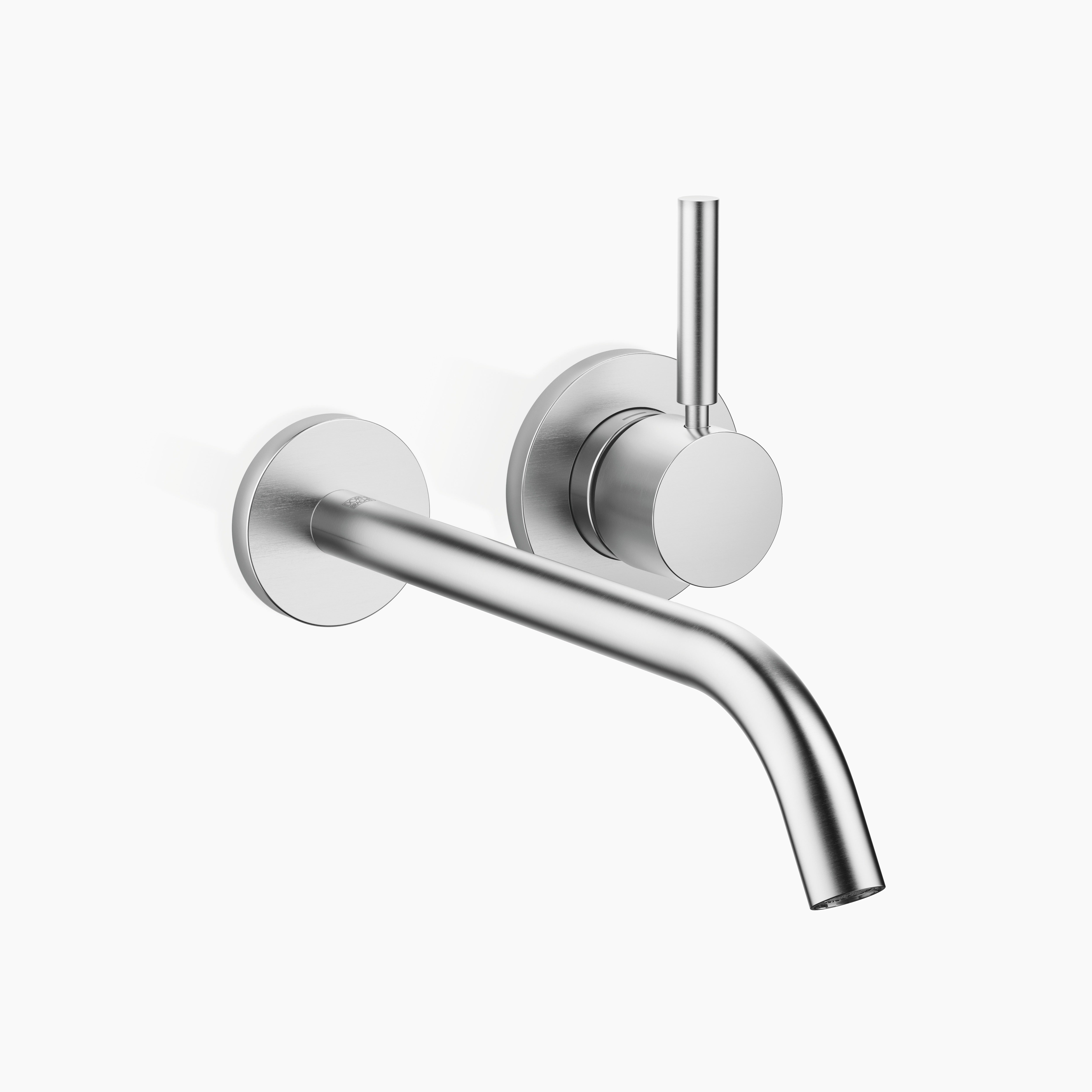 Meta Wall Mounted Single Lever Basin Mixer Without Pop Up Waste Chrome III