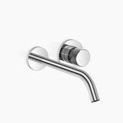 Meta Meta Pure Wall Mounted Single Lever Basin Mixer Without Pop Up Waste Chrome II
