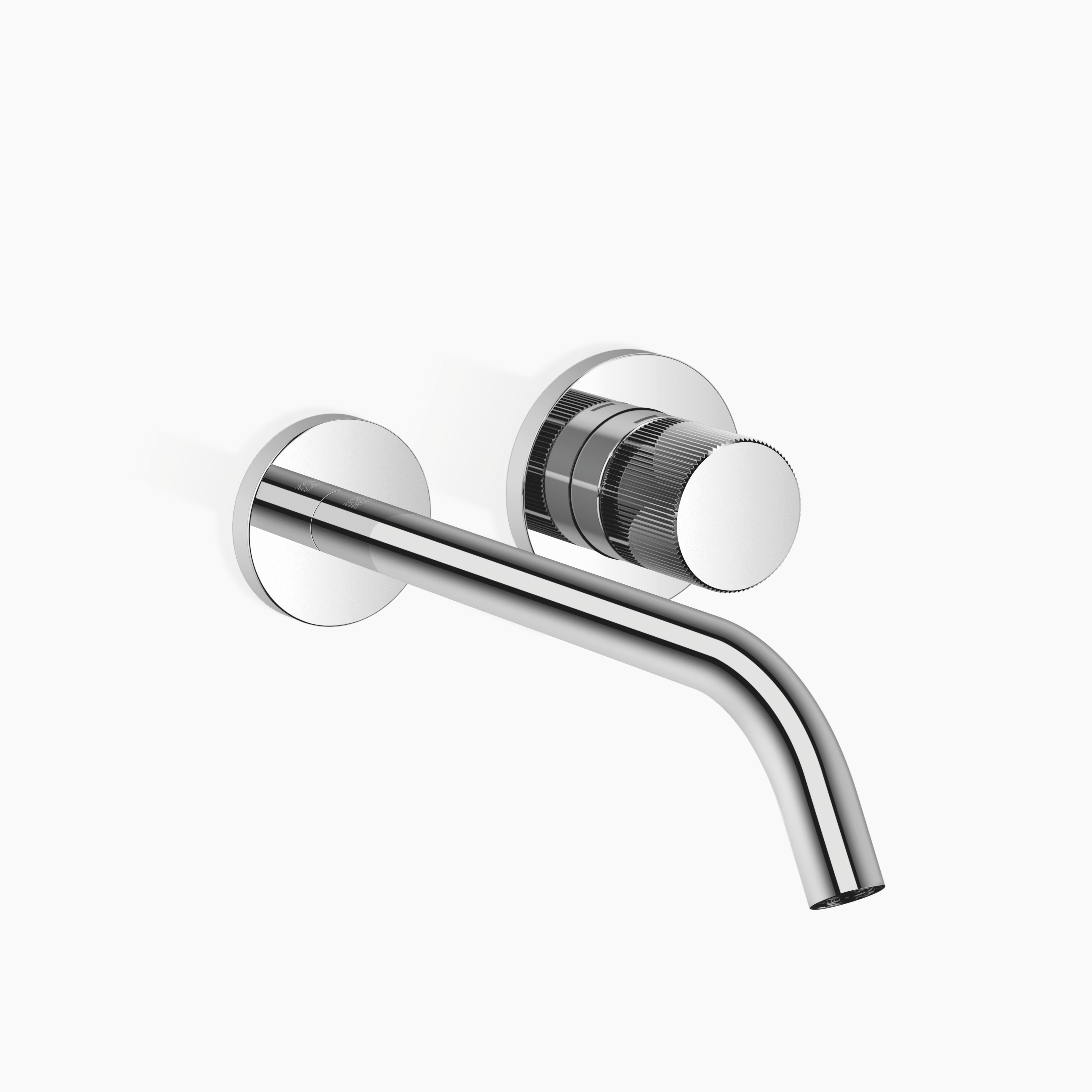 Meta Meta Pure Wall Mounted Single Lever Basin Mixer Without Pop Up Waste Chrome II