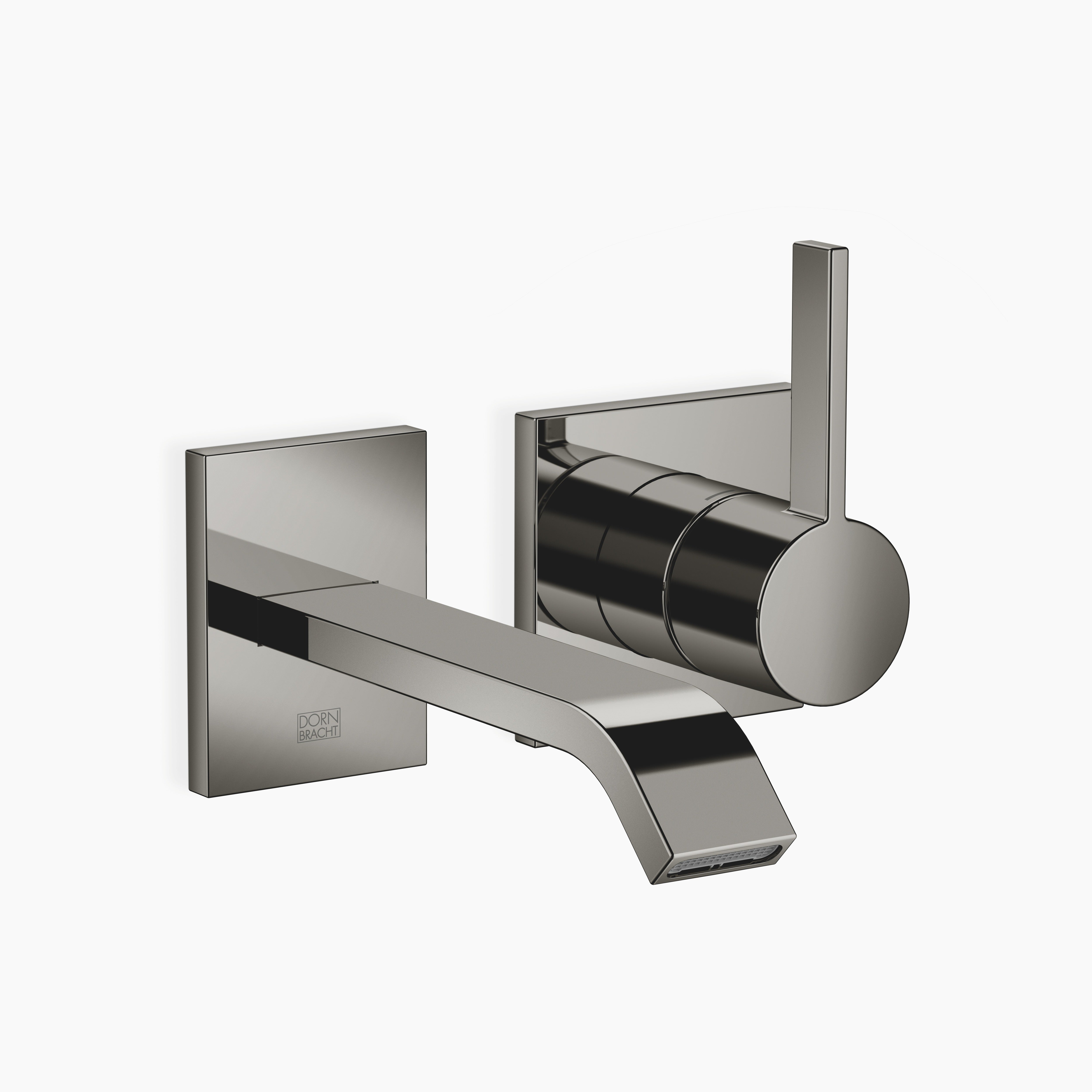 Imo Wall Mounted Single Lever Basin Mixer Without Pop Up Waste Chrome II