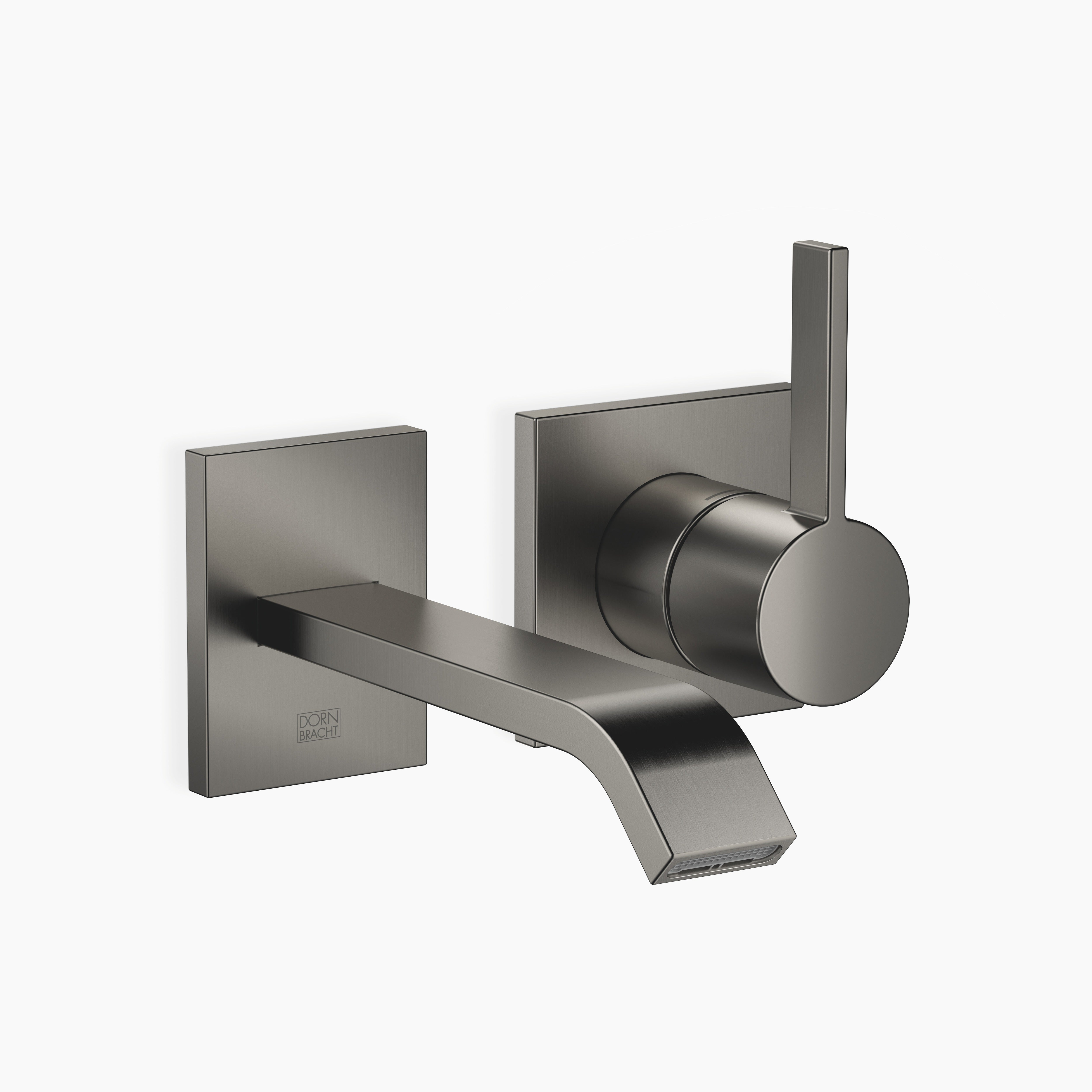 Imo Wall Mounted Single Lever Basin Mixer Without Pop Up Waste Chrome II