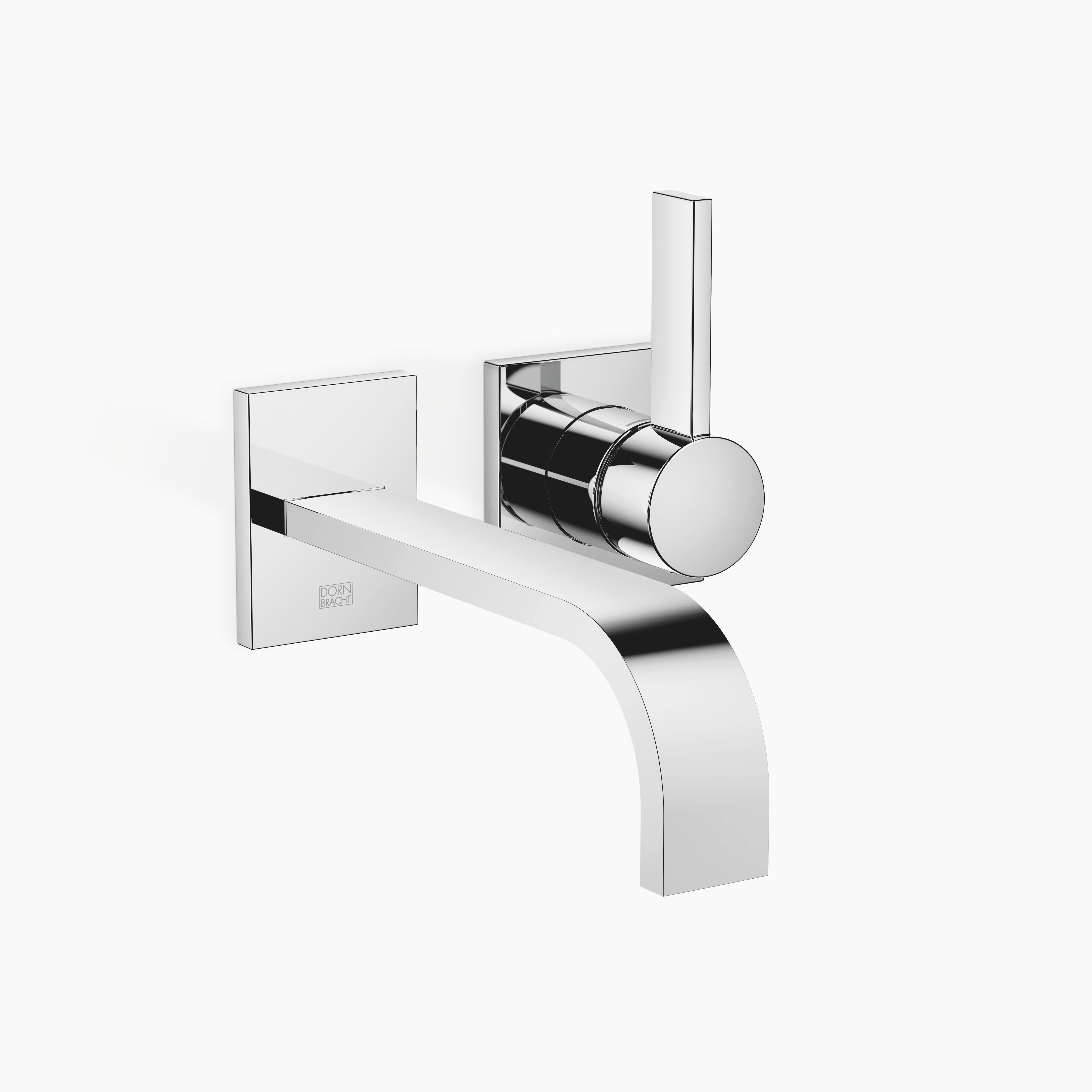 Mem Wall Mounted Single Lever Basin Mixer Without Pop Up Waste Chrome III