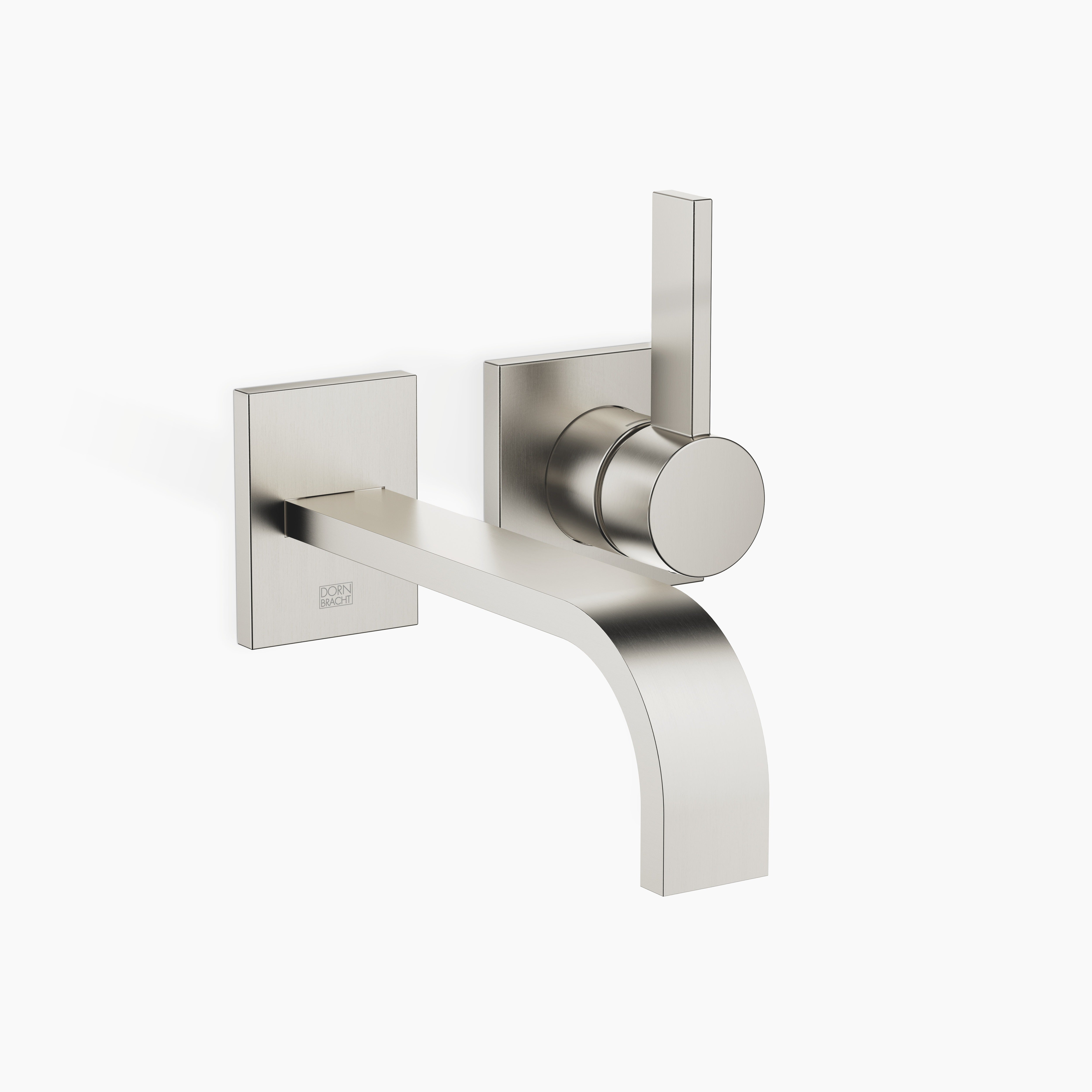 Mem Wall Mounted Single Lever Basin Mixer Without Pop Up Waste Chrome III
