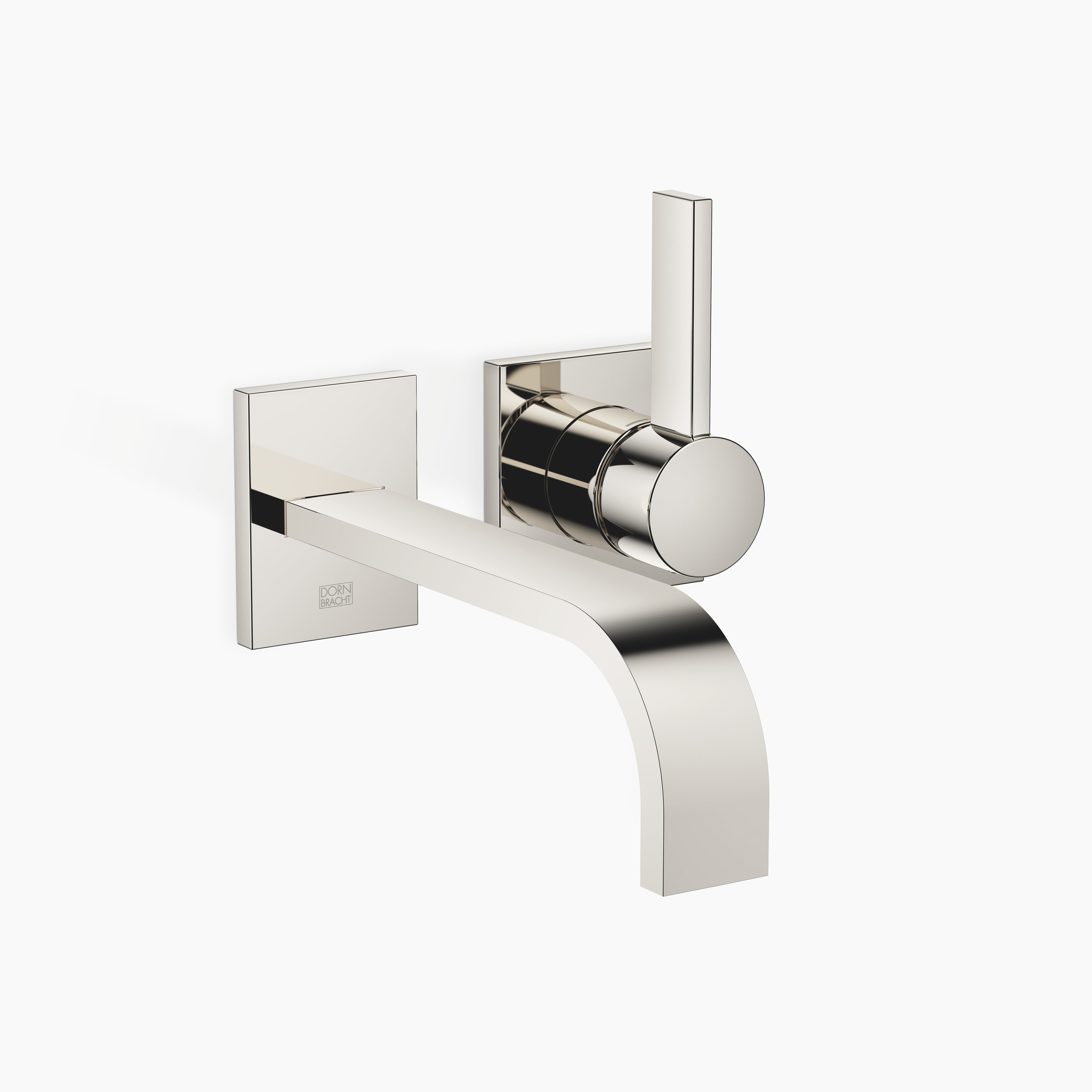 Mem Wall Mounted Single Lever Basin Mixer Without Pop Up Waste Chrome III