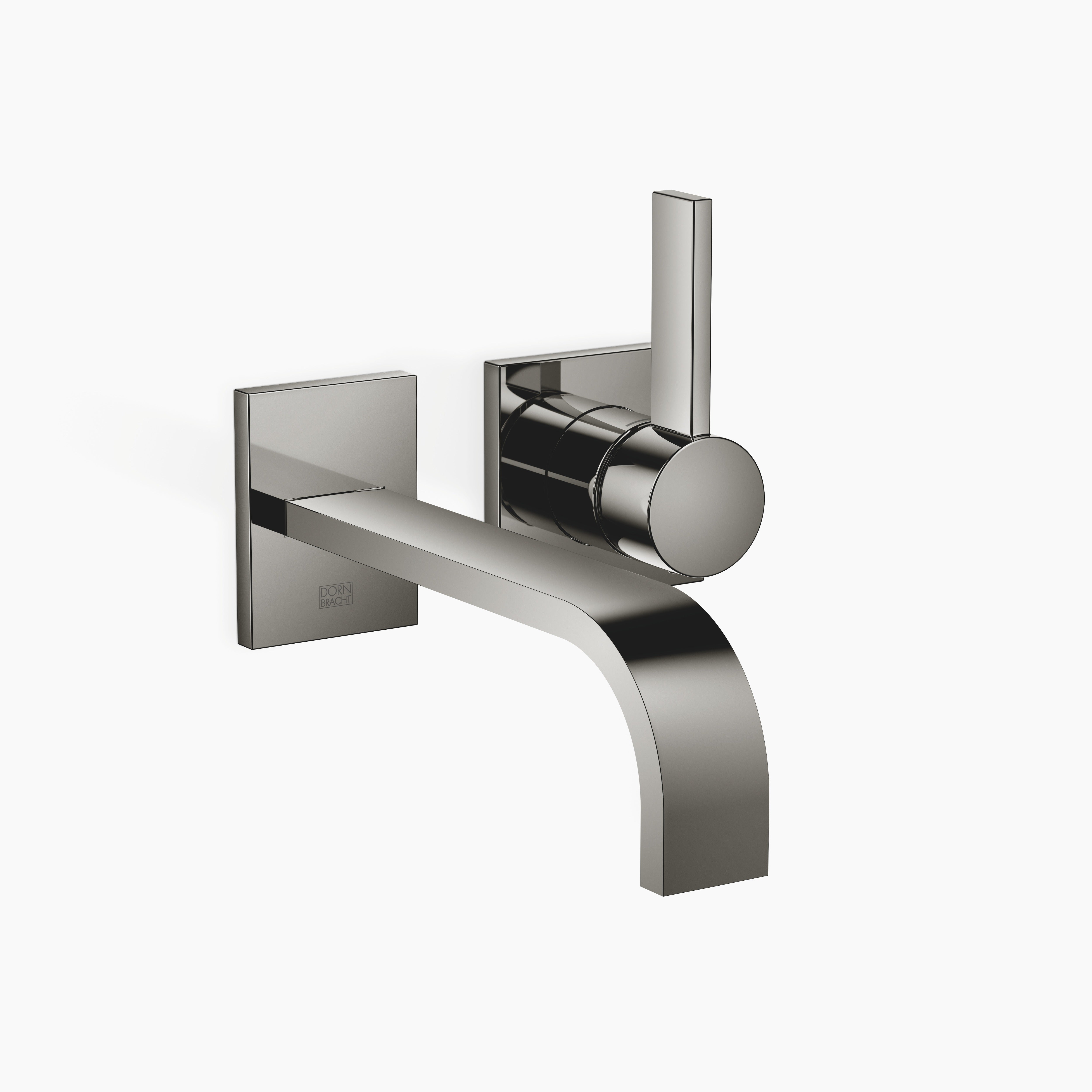 Mem Wall Mounted Single Lever Basin Mixer Without Pop Up Waste Chrome III