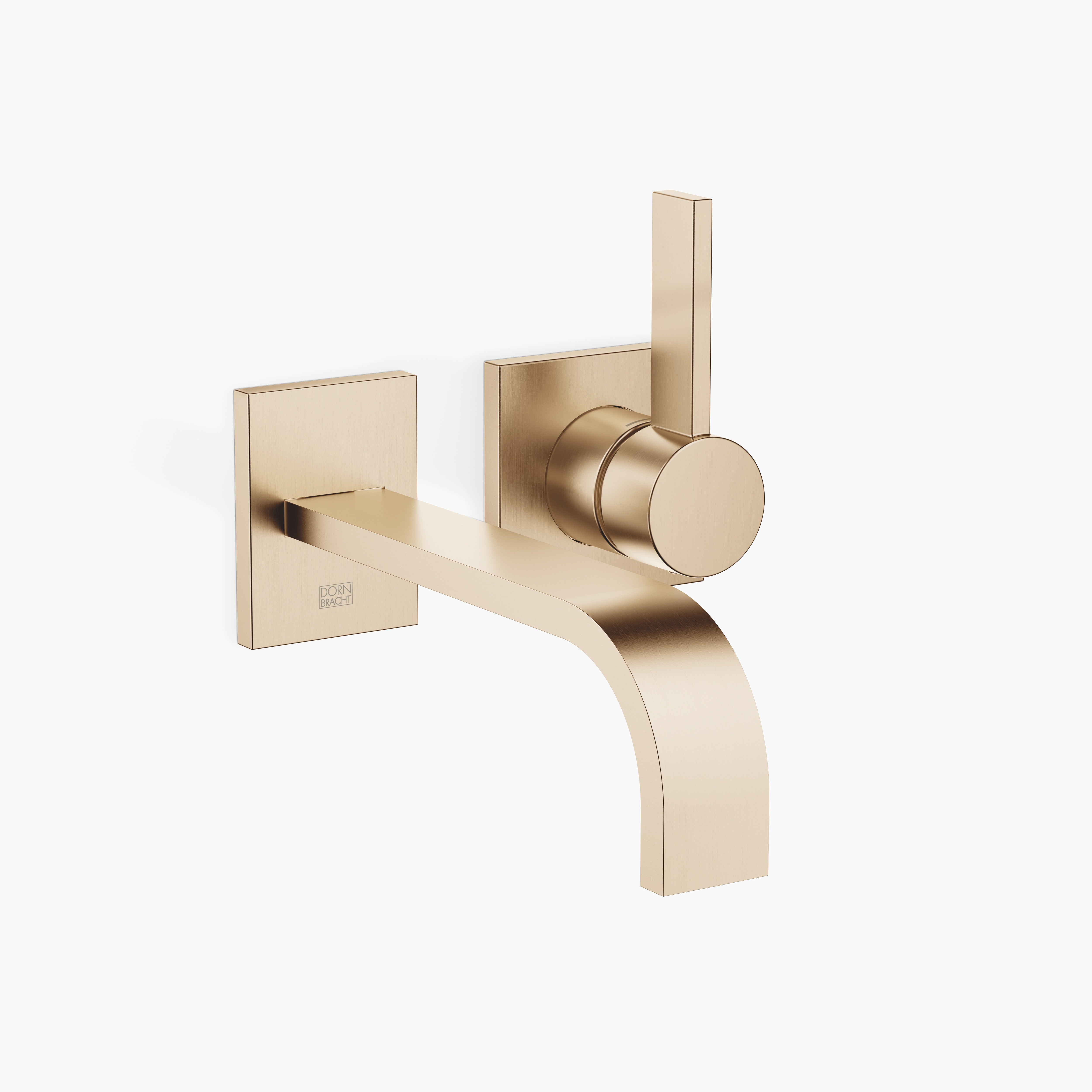 Mem Wall Mounted Single Lever Basin Mixer Without Pop Up Waste Chrome III
