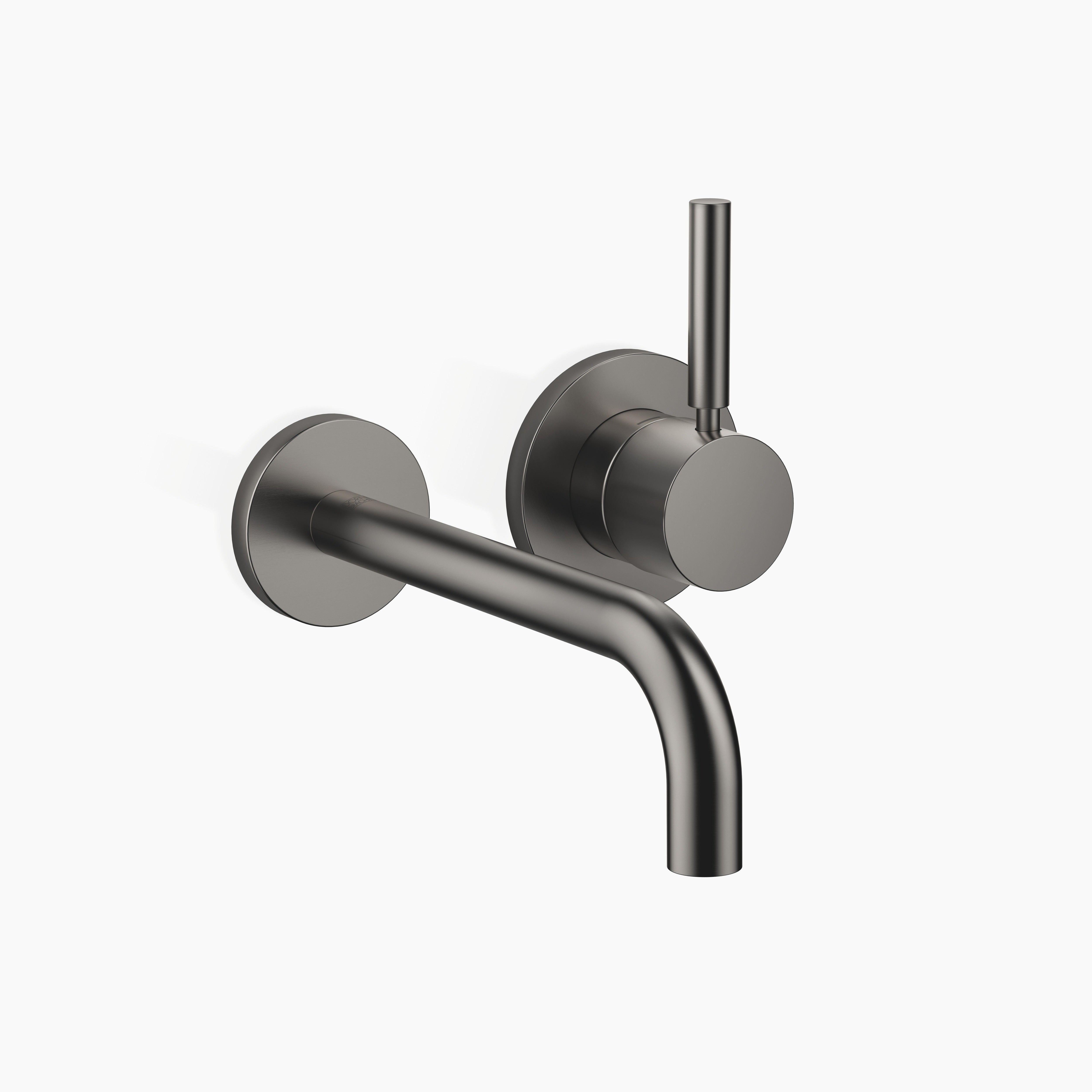 Meta Wall Mounted Single Lever Basin Mixer With Individual Rosettes Chrome