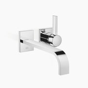 Mem Wall Mounted Single Lever Basin Mixer Without Pop Up Waste Chrome IV