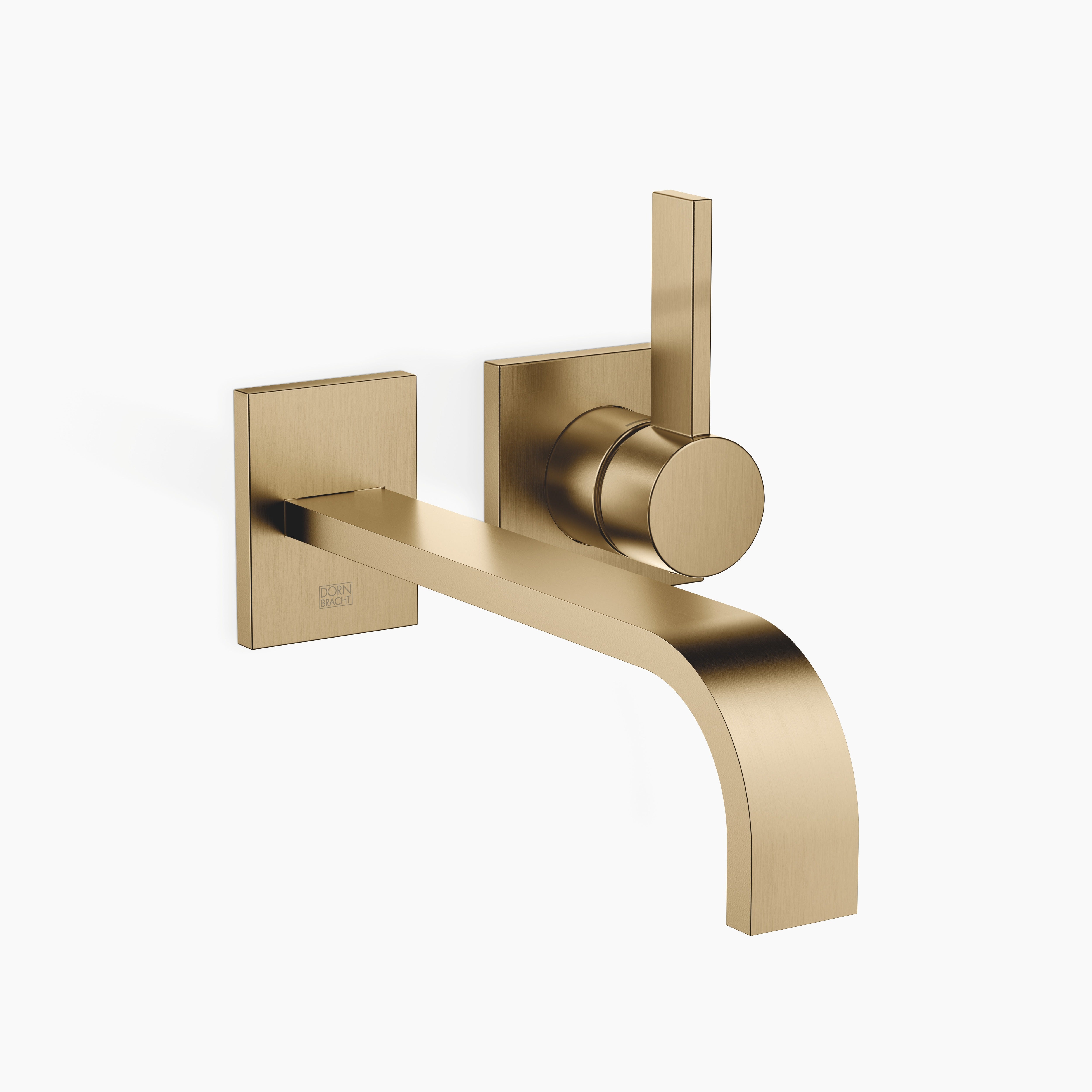 Mem Wall Mounted Single Lever Basin Mixer Without Pop Up Waste Chrome IV