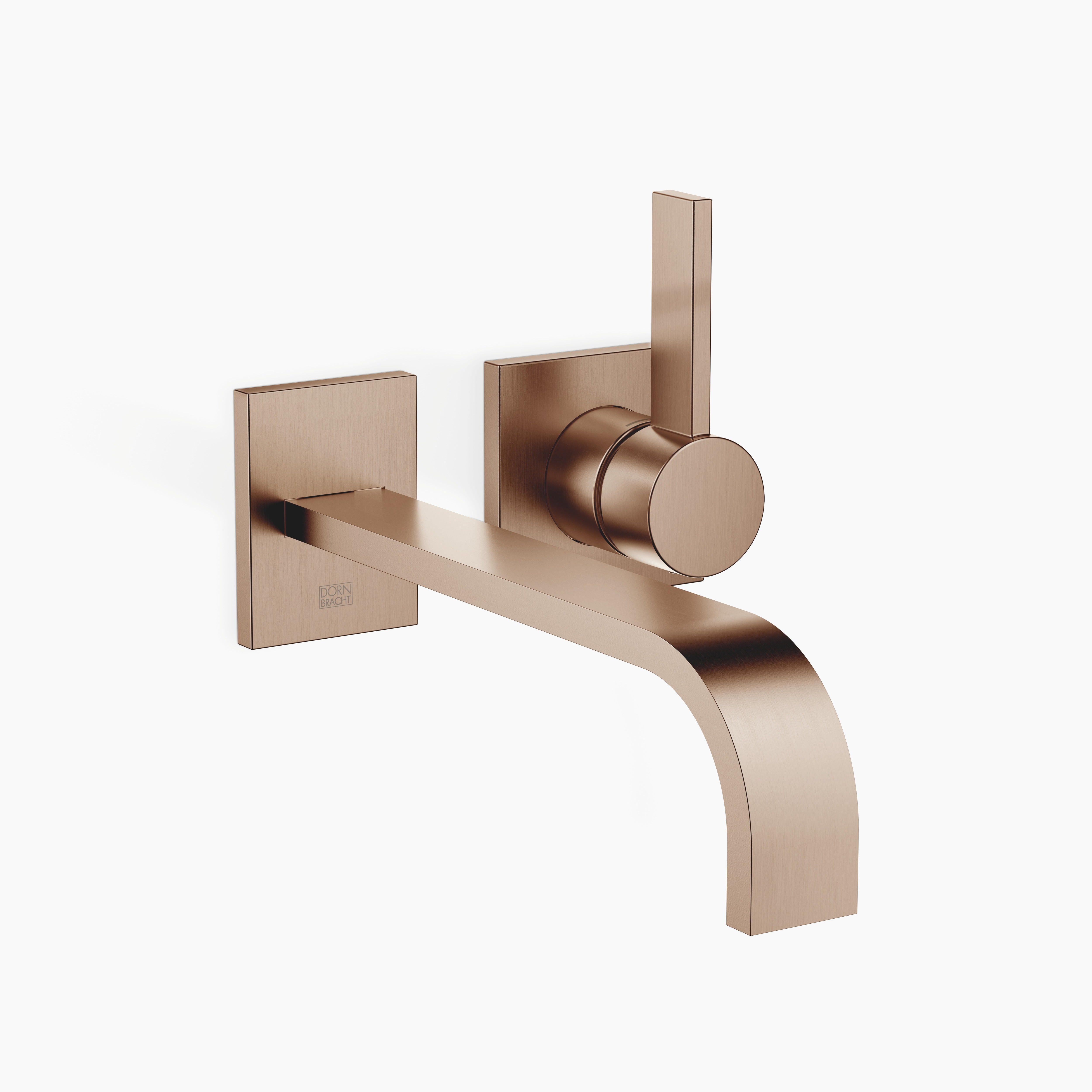 Mem Wall Mounted Single Lever Basin Mixer Without Pop Up Waste Chrome IV