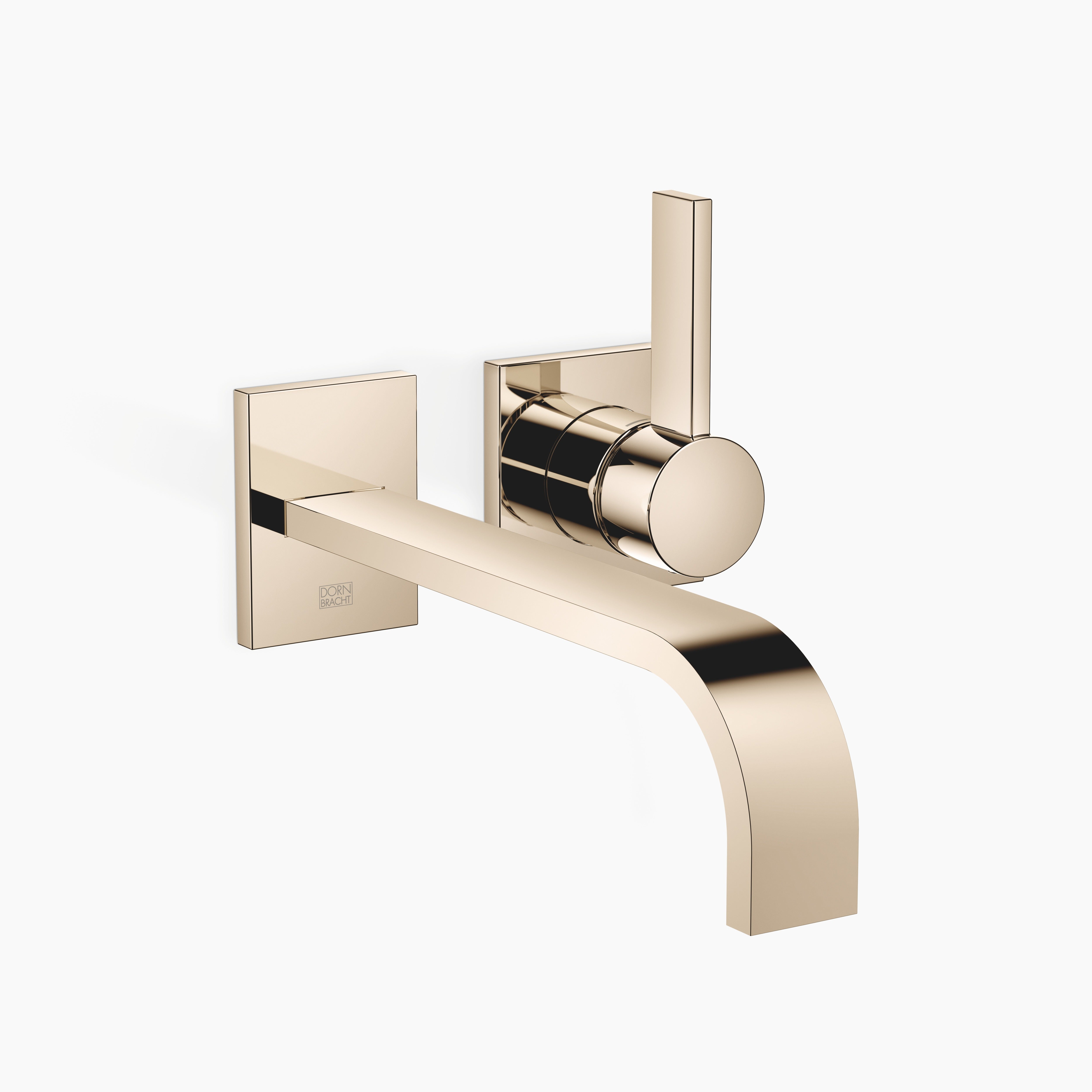 Mem Wall Mounted Single Lever Basin Mixer Without Pop Up Waste Chrome IV