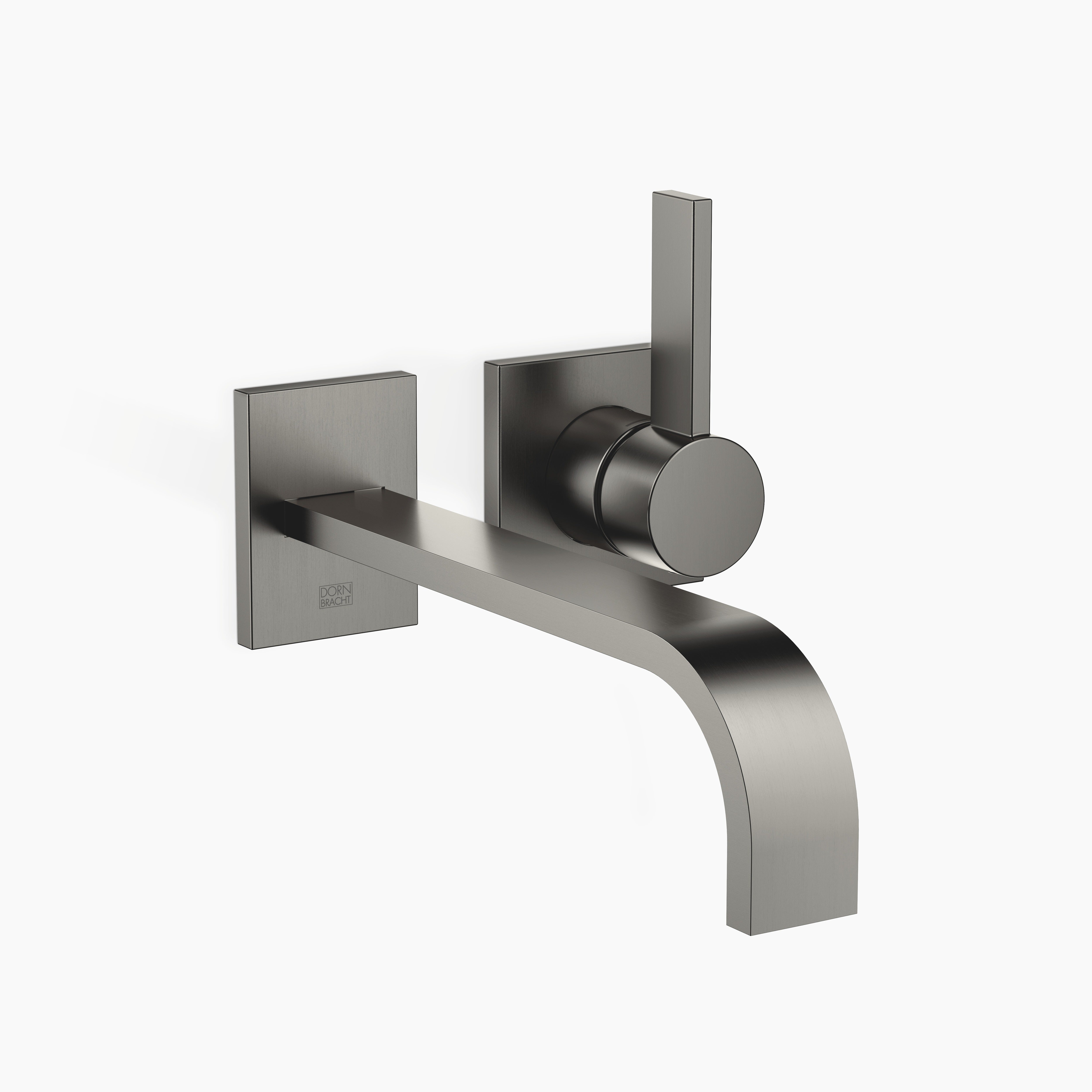 Mem Wall Mounted Single Lever Basin Mixer Without Pop Up Waste Chrome IV