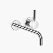 Meta Wall Mounted Single Lever Basin Mixer With Individual Rosettes Chrome II