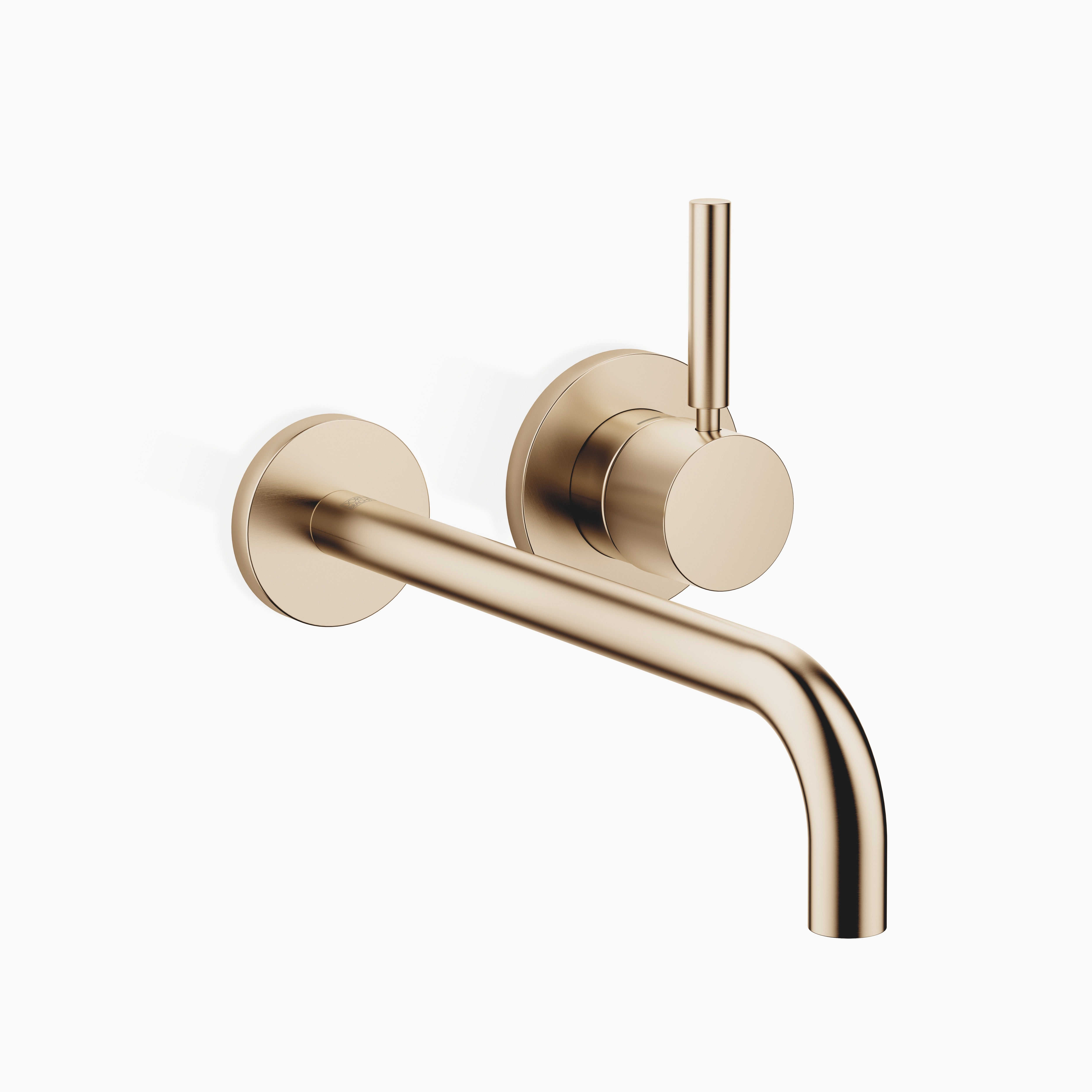 Meta Wall Mounted Single Lever Basin Mixer With Individual Rosettes Chrome II