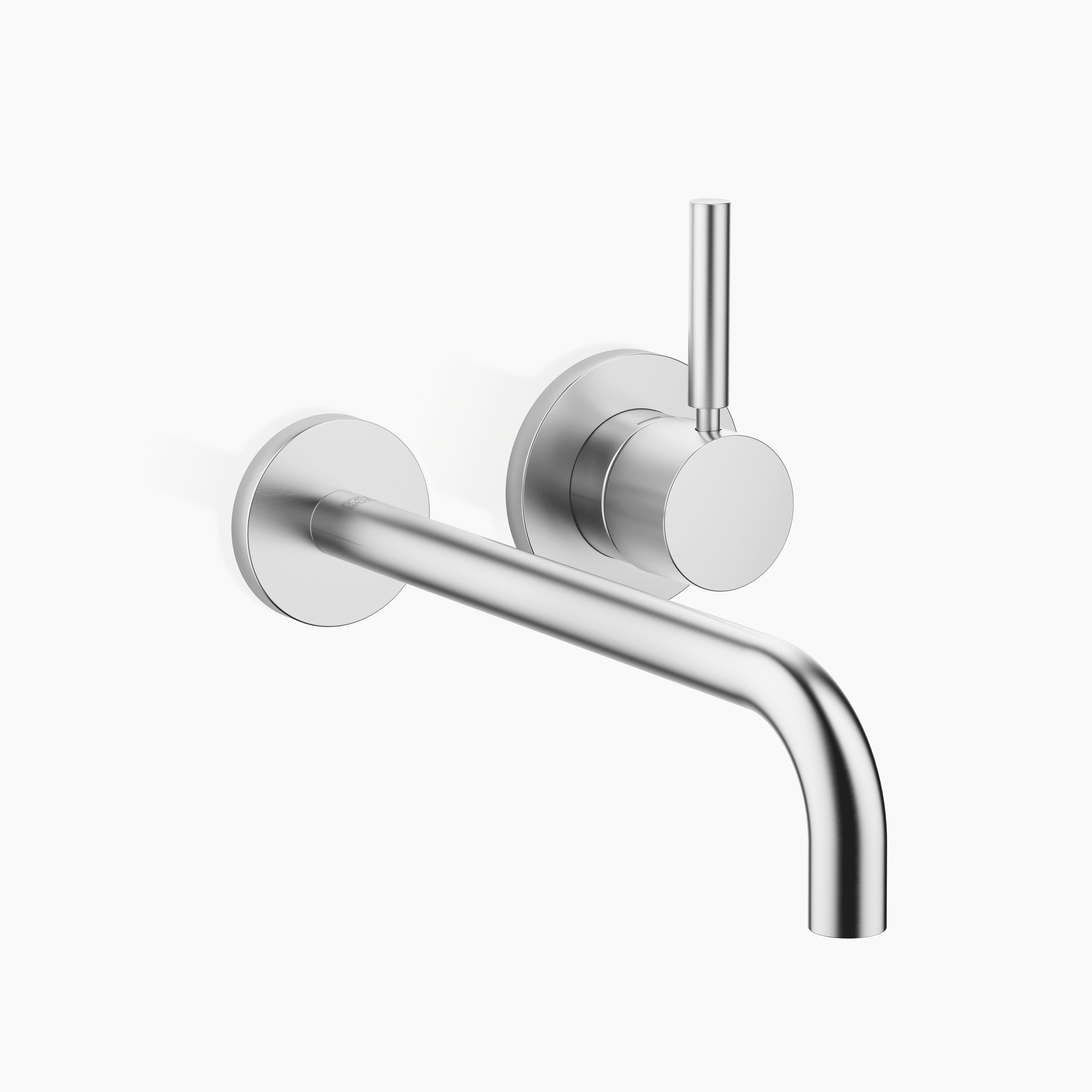 Meta Wall Mounted Single Lever Basin Mixer With Individual Rosettes Chrome II