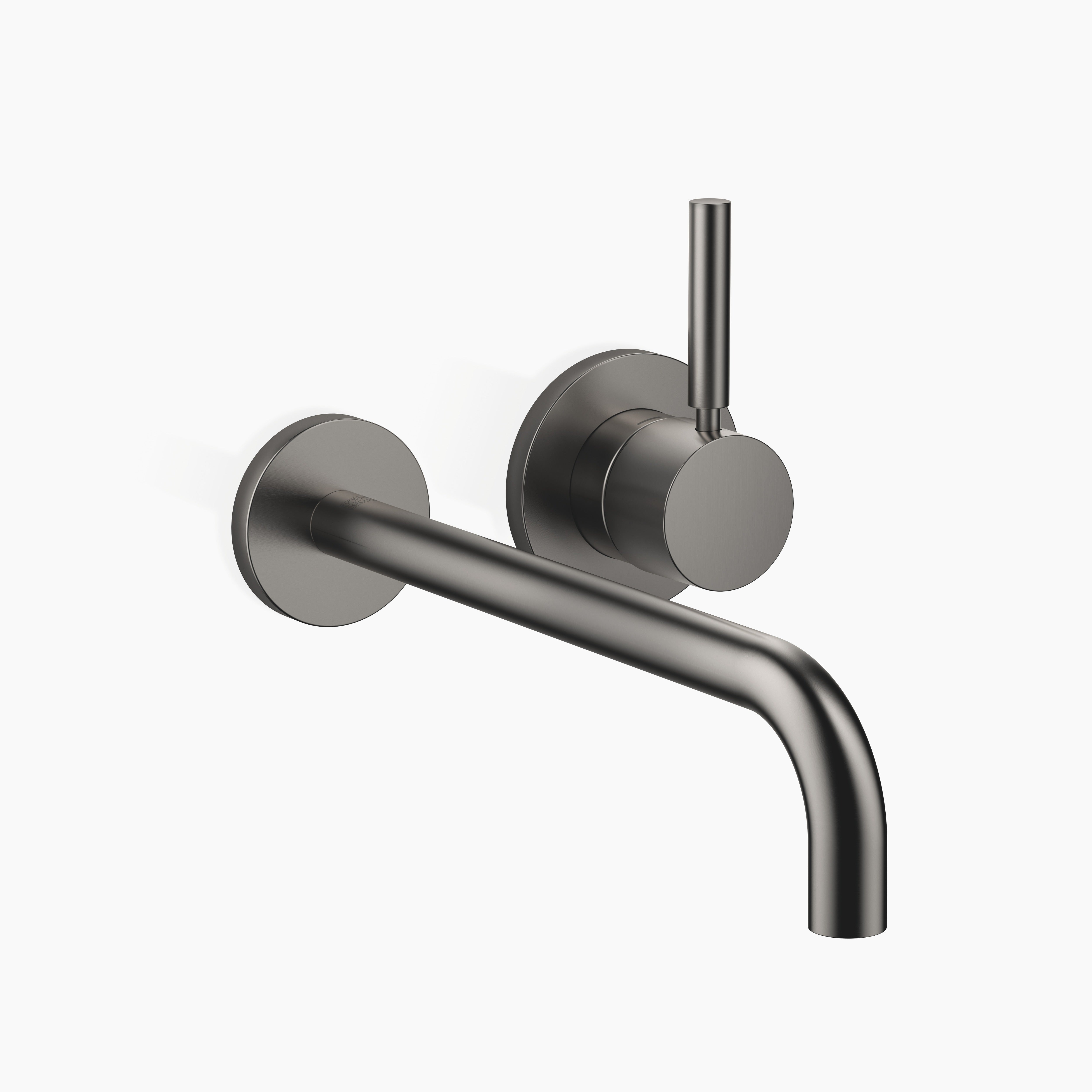 Meta Wall Mounted Single Lever Basin Mixer With Individual Rosettes Chrome II