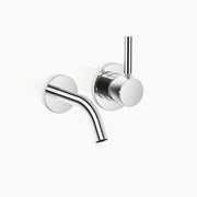 Meta Wall Mounted Single Lever Basin Mixer Without Pop Up Waste Chrome IV