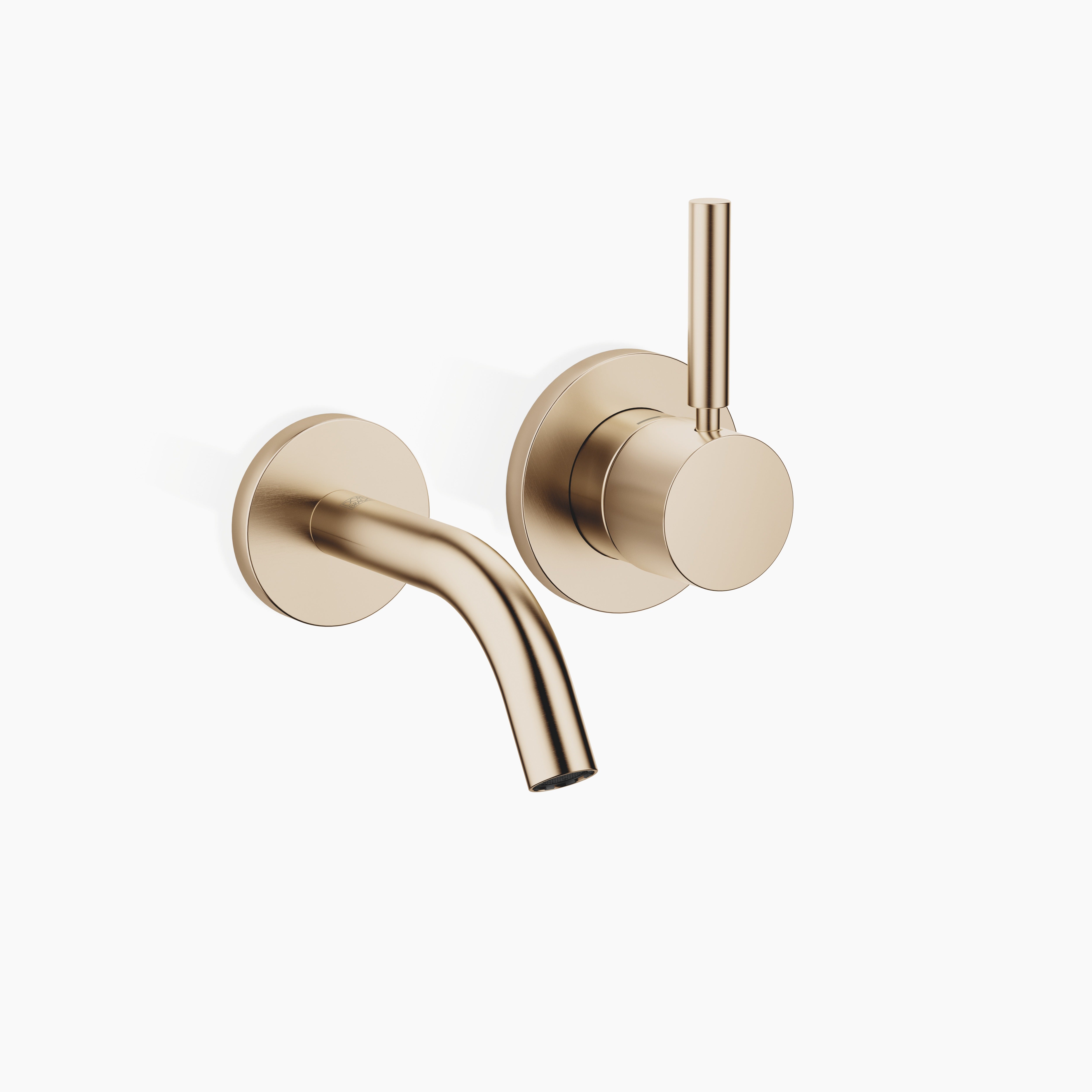 Meta Wall Mounted Single Lever Basin Mixer Without Pop Up Waste Chrome IV