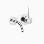 Meta Meta Slim Wall Mounted Single Lever Basin Mixer Without Pop Up Waste Chrome III