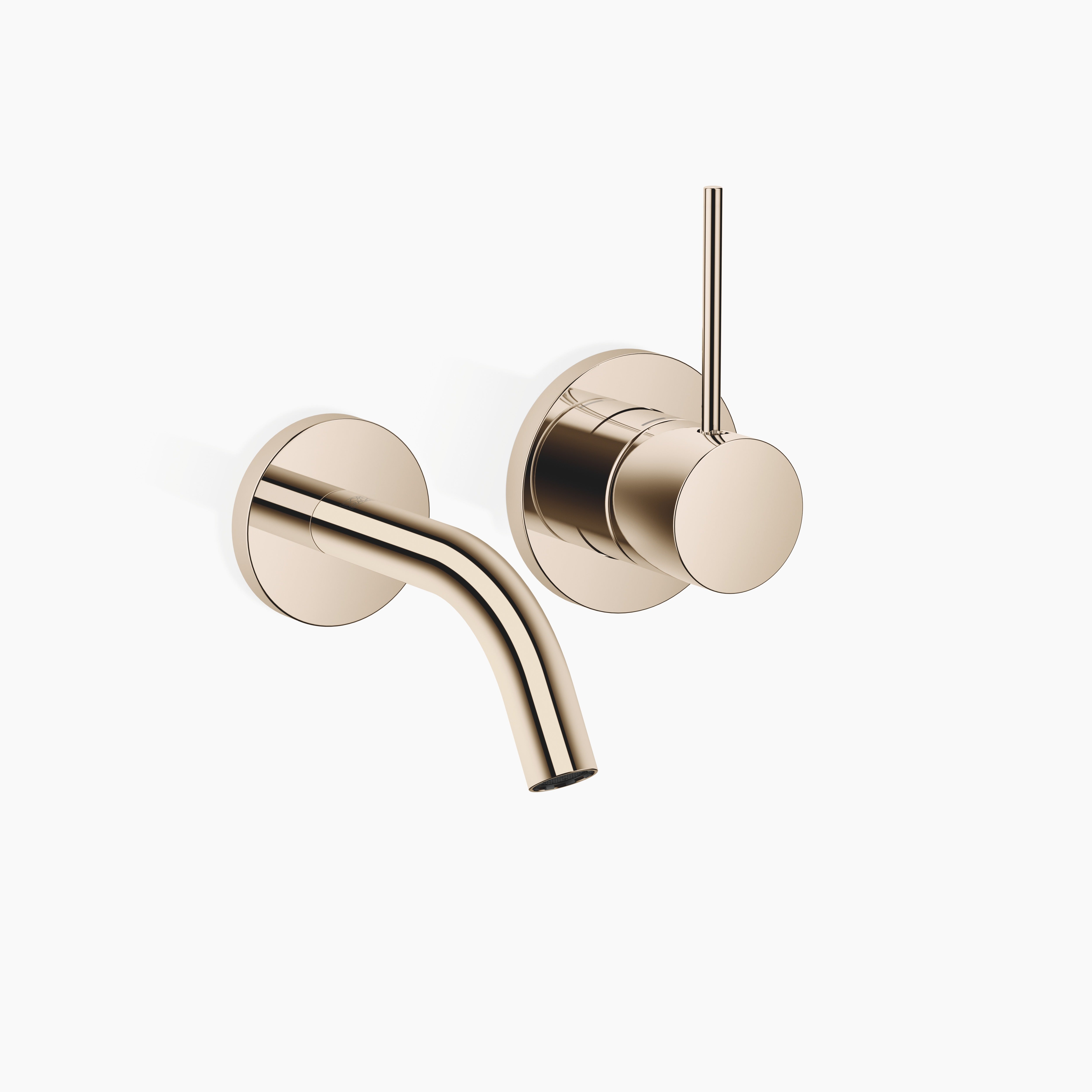 Meta Meta Slim Wall Mounted Single Lever Basin Mixer Without Pop Up Waste Chrome III
