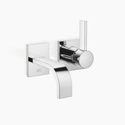 Mem Wall Mounted Single Lever Basin Mixer Without Pop Up Waste Chrome V