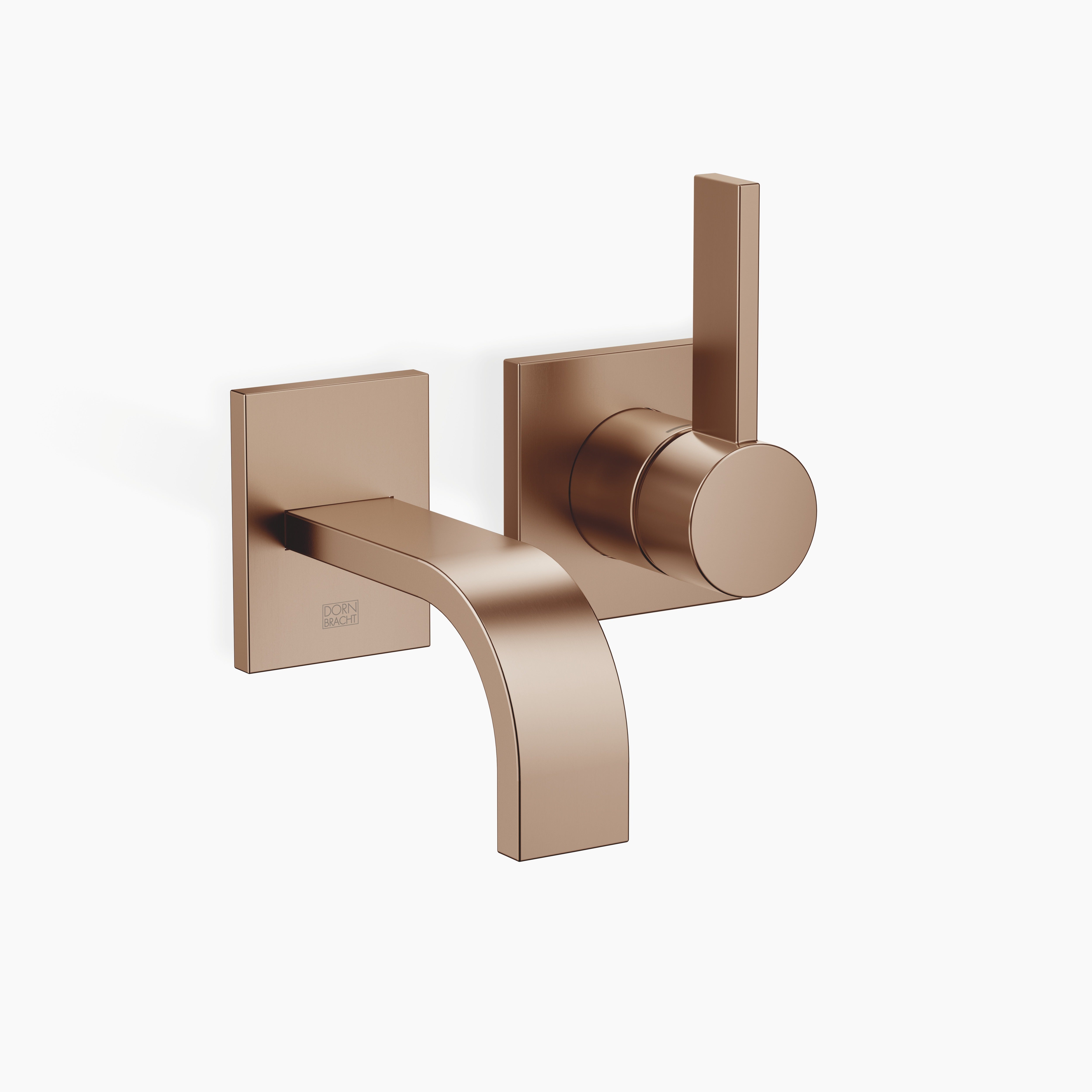 Mem Wall Mounted Single Lever Basin Mixer Without Pop Up Waste Chrome V