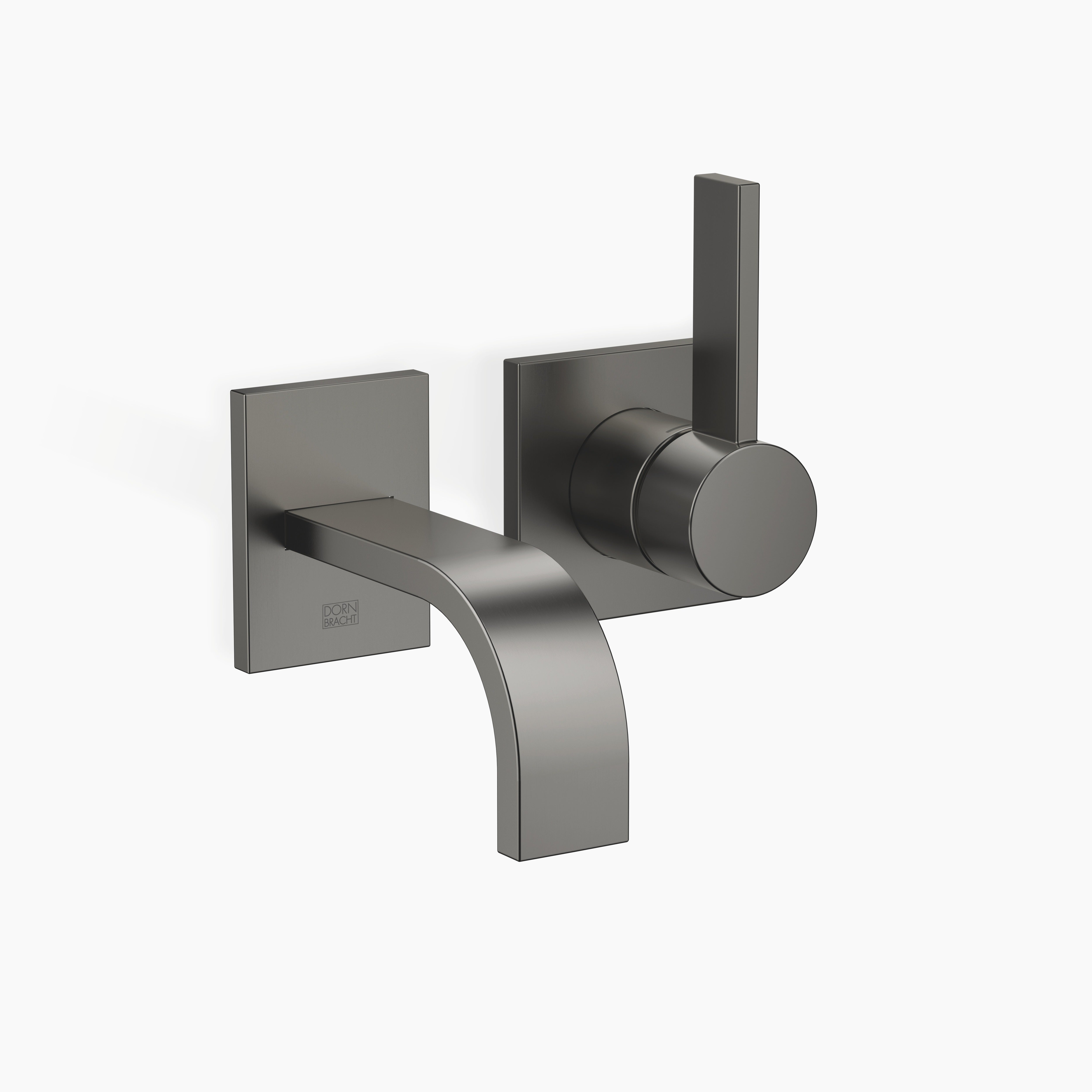Mem Wall Mounted Single Lever Basin Mixer Without Pop Up Waste Chrome V