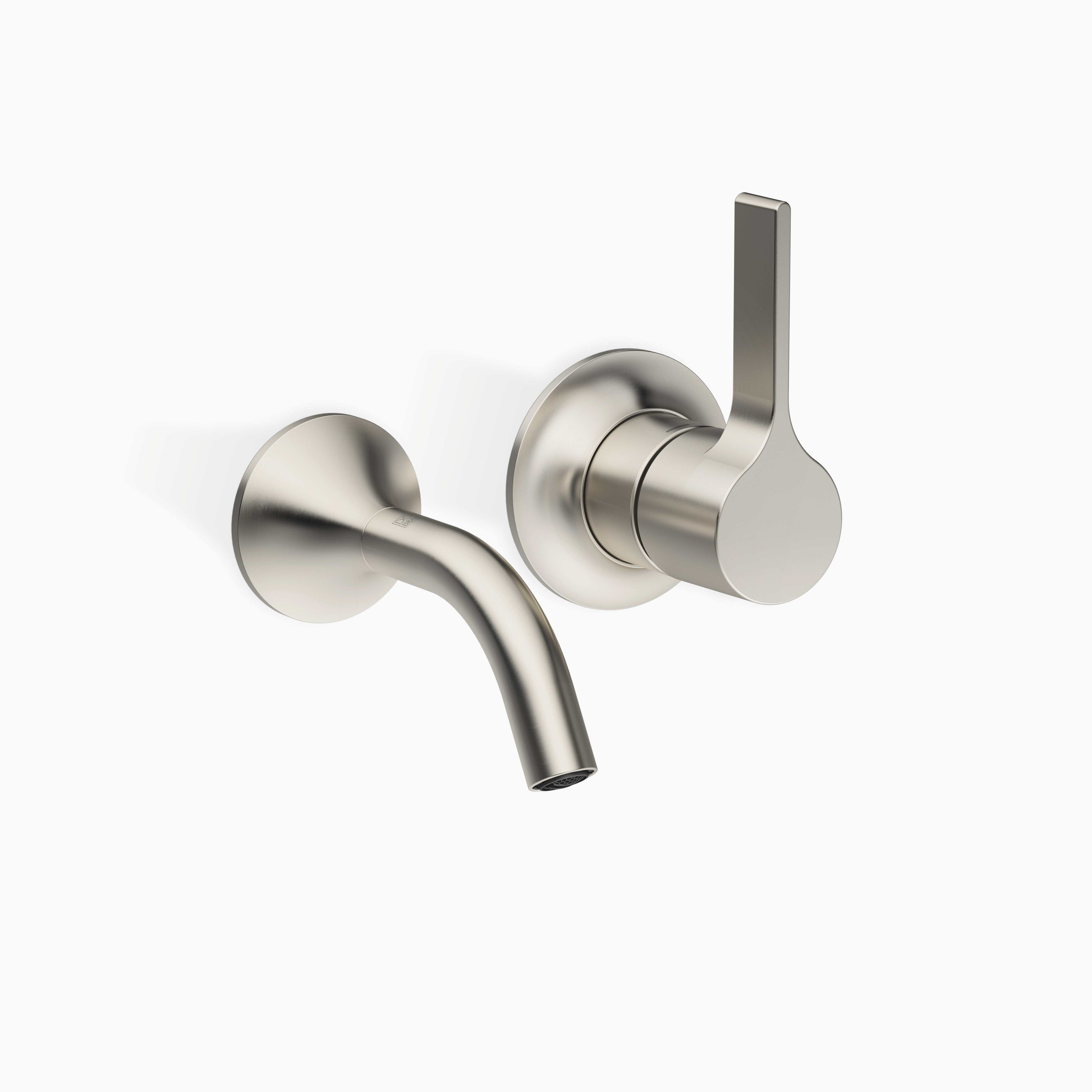 Vaia Wall Mounted Single Lever Basin Mixer Without Pop Up Waste Chrome II