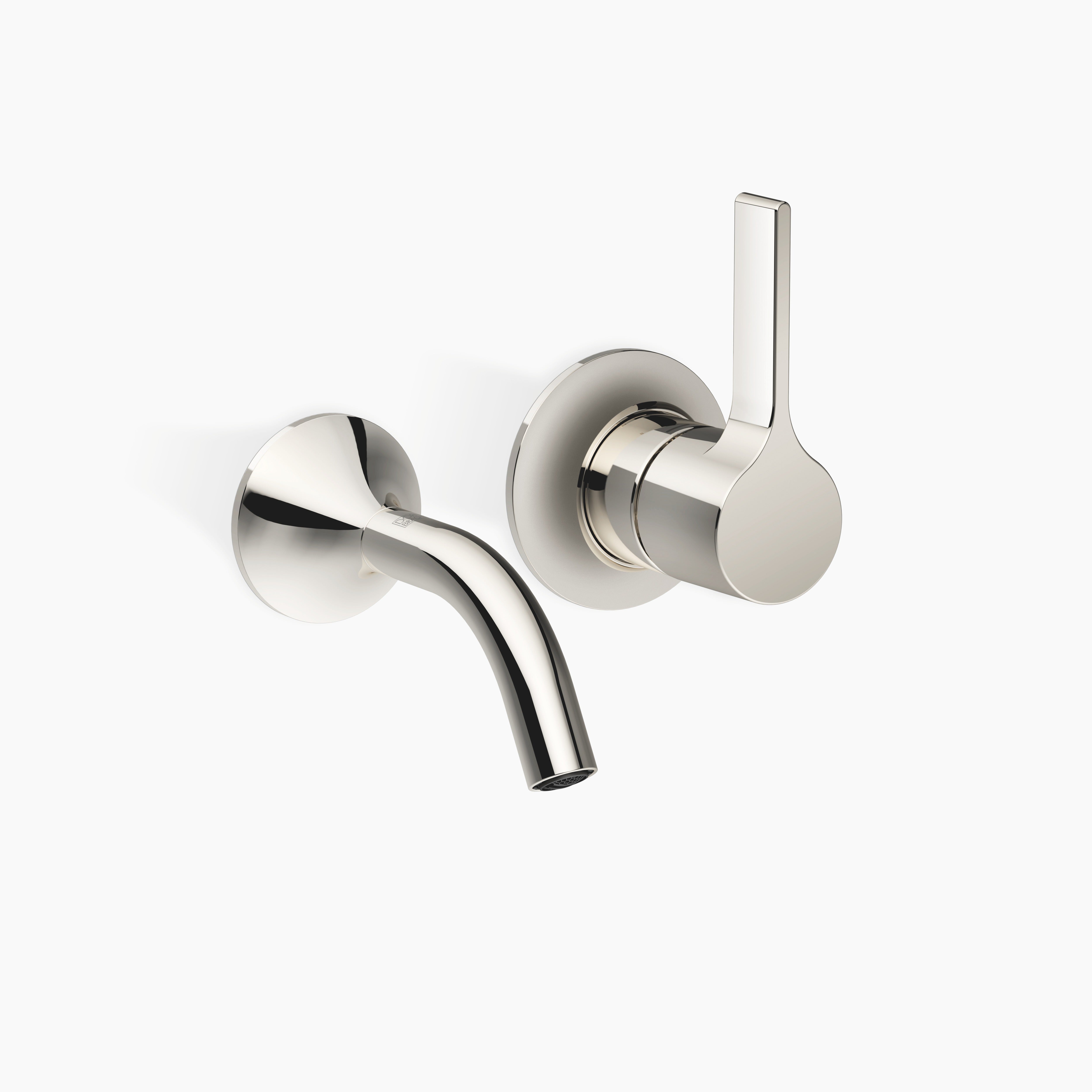 Vaia Wall Mounted Single Lever Basin Mixer Without Pop Up Waste Chrome II